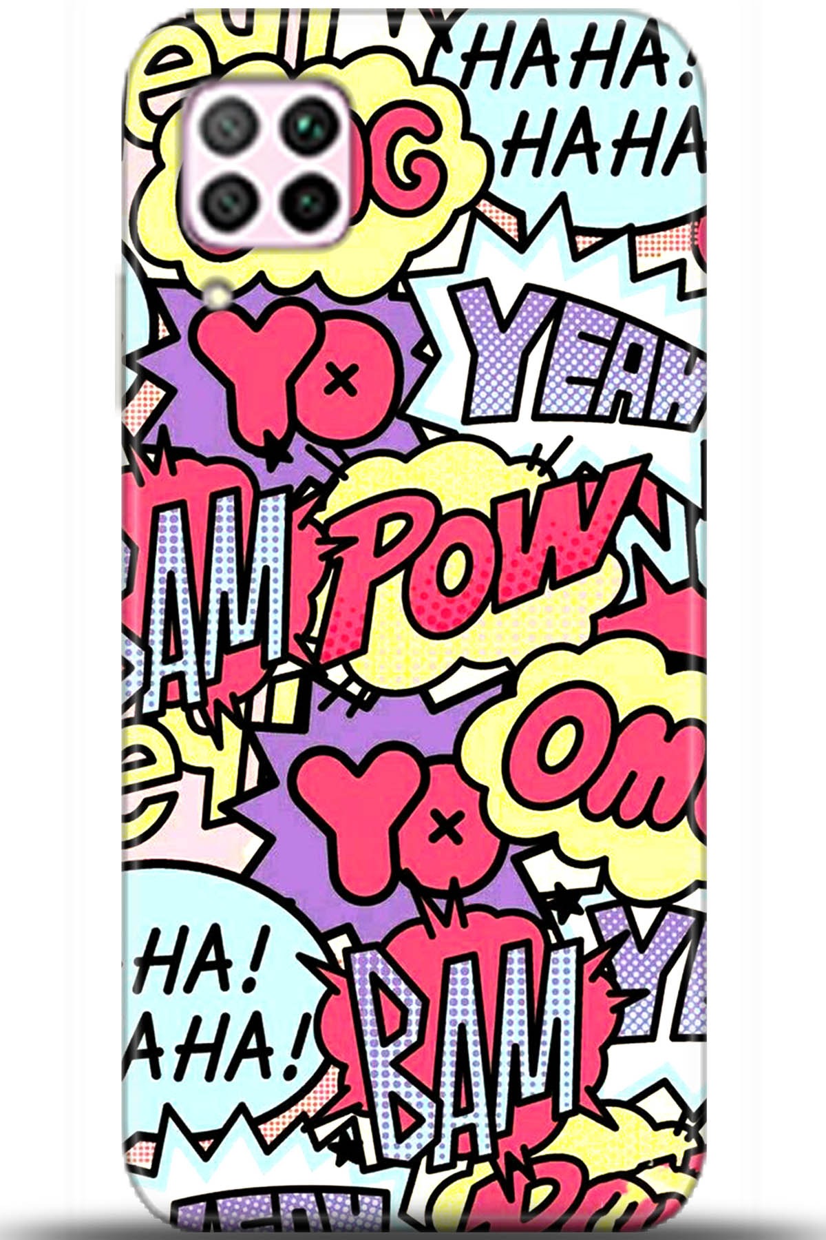 Huawei P40 Lite Uyumlu Kılıf HD Baskılı Kılıf - Followed Institution 5682