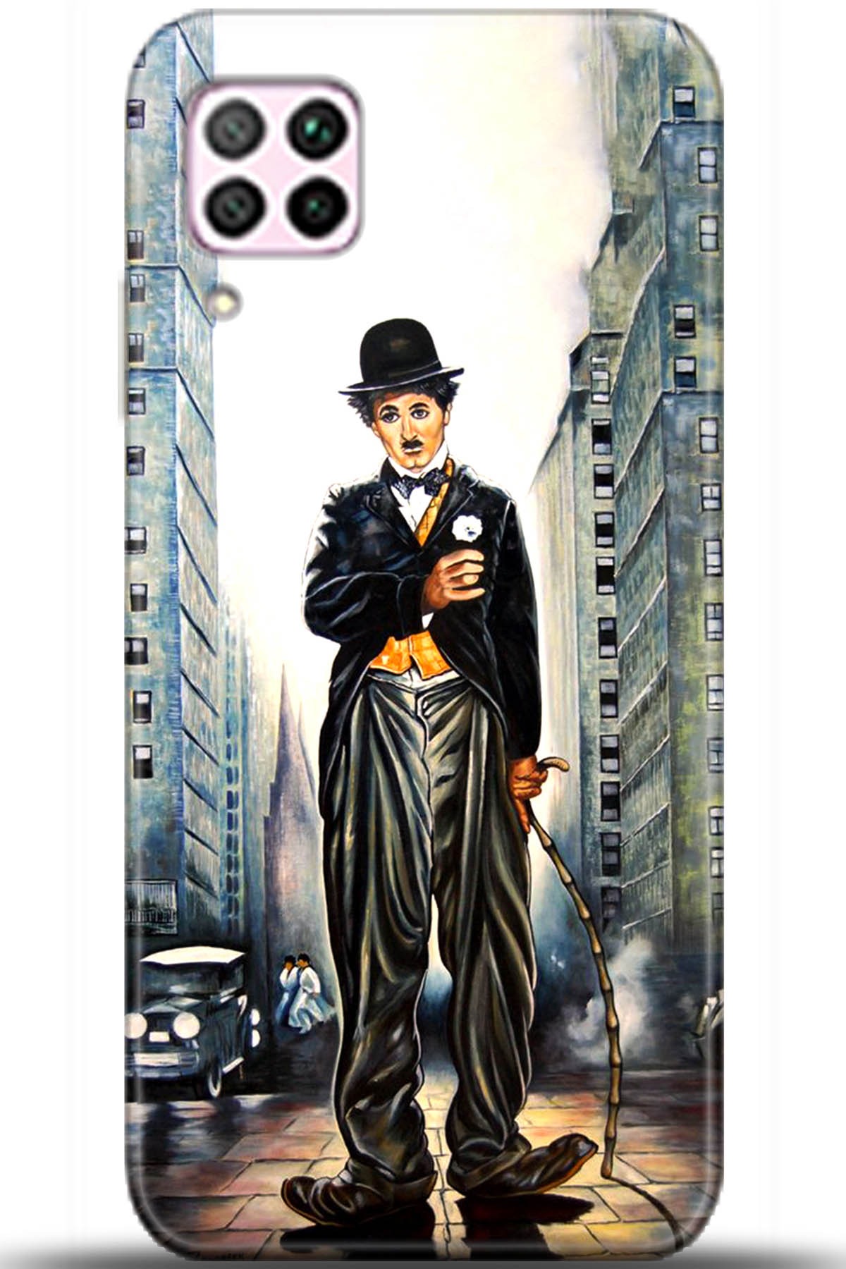 Huawei P40 Lite Uyumlu Kılıf HD Baskılı Kılıf - Followed Institution 5693