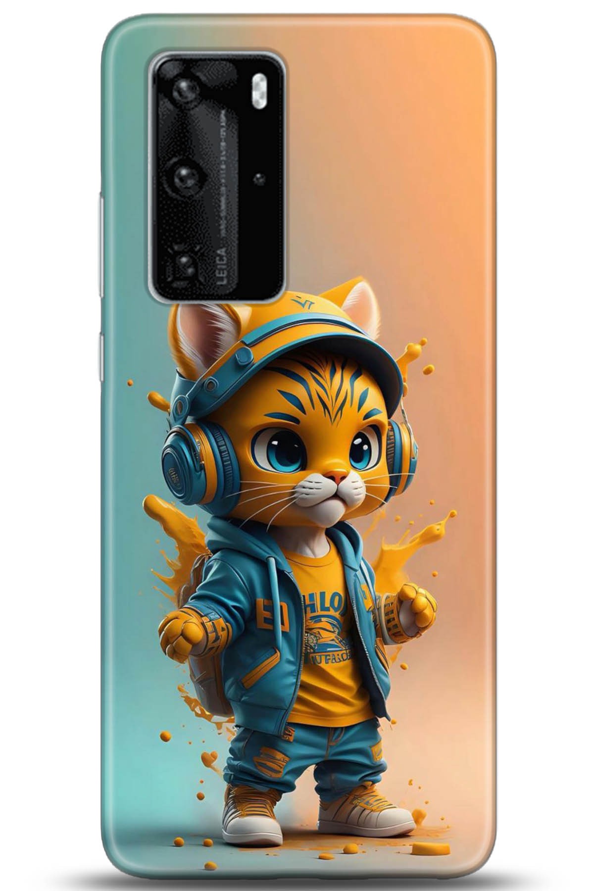 Huawei P40 Pro Uyumlu Kılıf HD Baskılı Kılıf - Followed Institution 5101