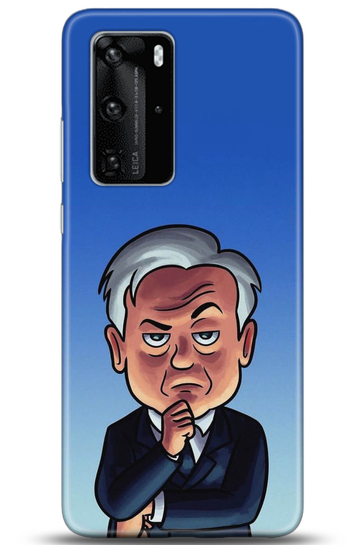 Huawei P40 Pro Uyumlu Kılıf HD Baskılı Kılıf - Followed Institution 5107