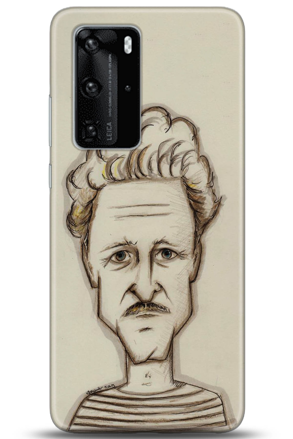 Huawei P40 Pro Uyumlu Kılıf HD Baskılı Kılıf - Followed Institution 5203