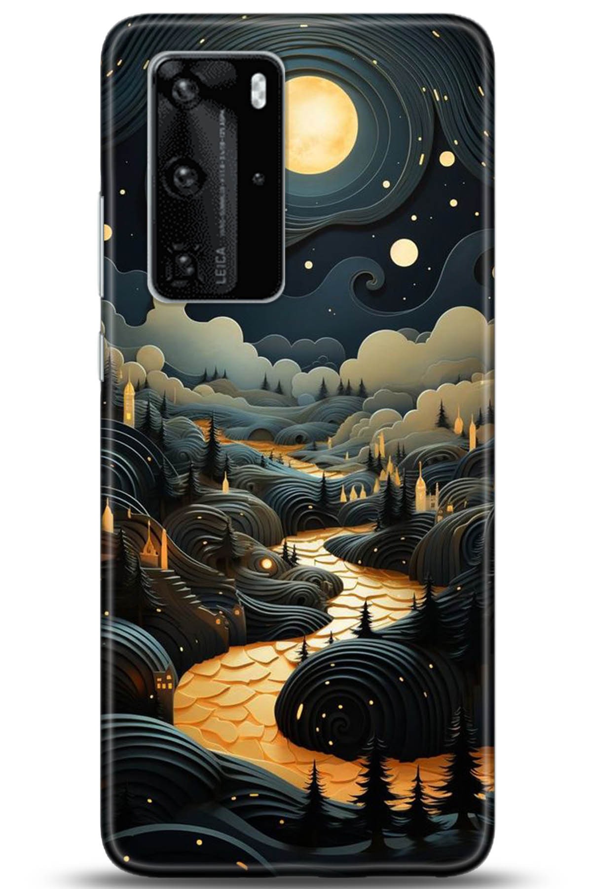 Huawei P40 Pro Uyumlu Kılıf HD Baskılı Kılıf - Followed Institution 5268
