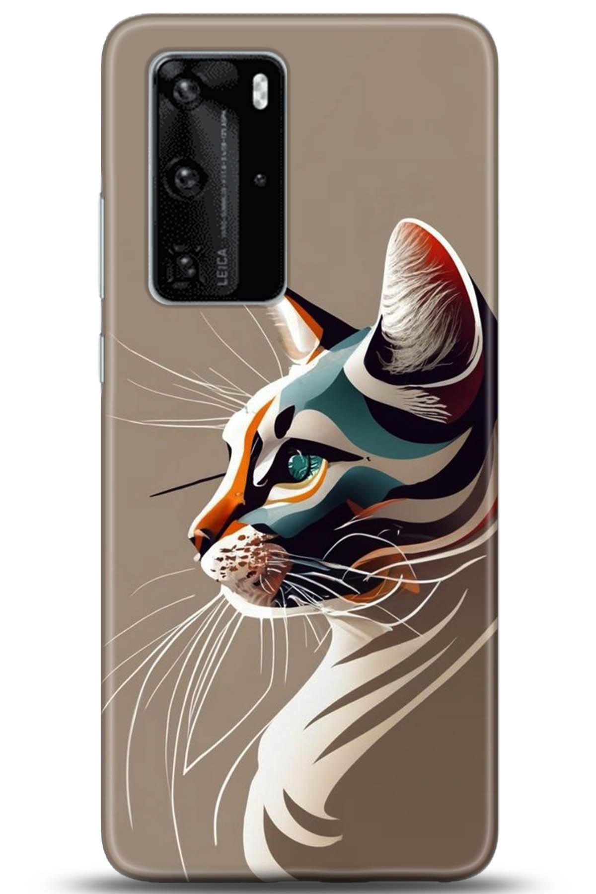 Huawei P40 Pro Uyumlu Kılıf HD Baskılı Kılıf - Followed Institution 5271
