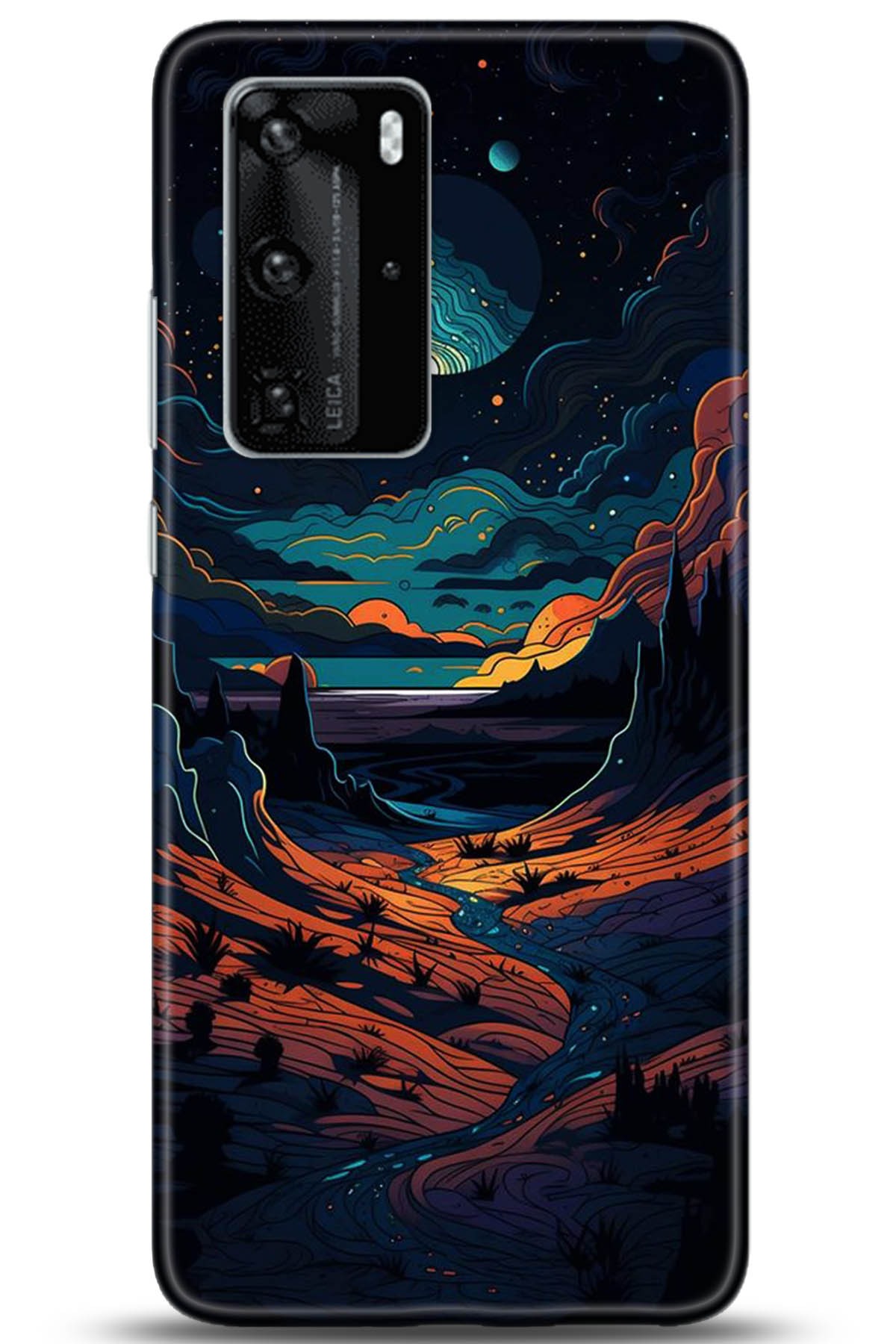 Huawei P40 Pro Uyumlu Kılıf HD Baskılı Kılıf - Followed Institution 5275