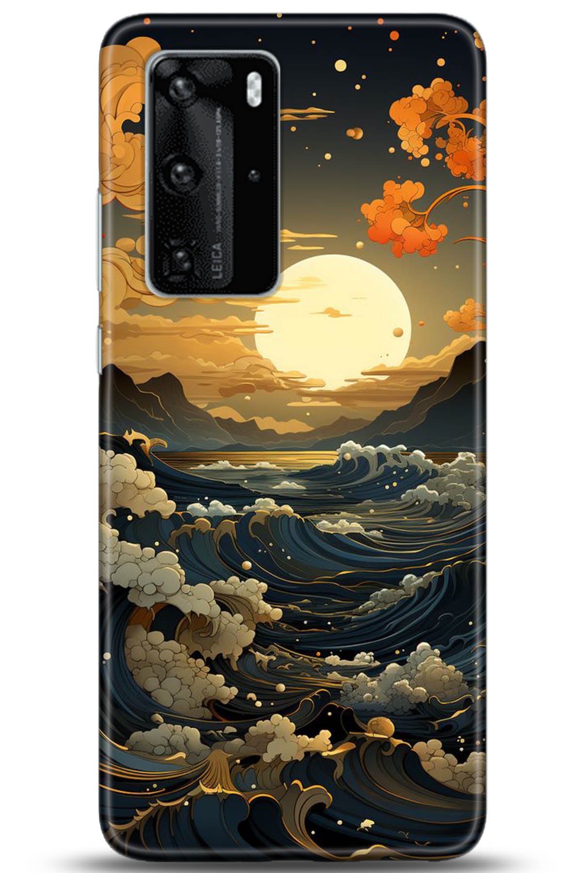 Huawei P40 Pro Uyumlu Kılıf HD Baskılı Kılıf - Followed Institution 5278
