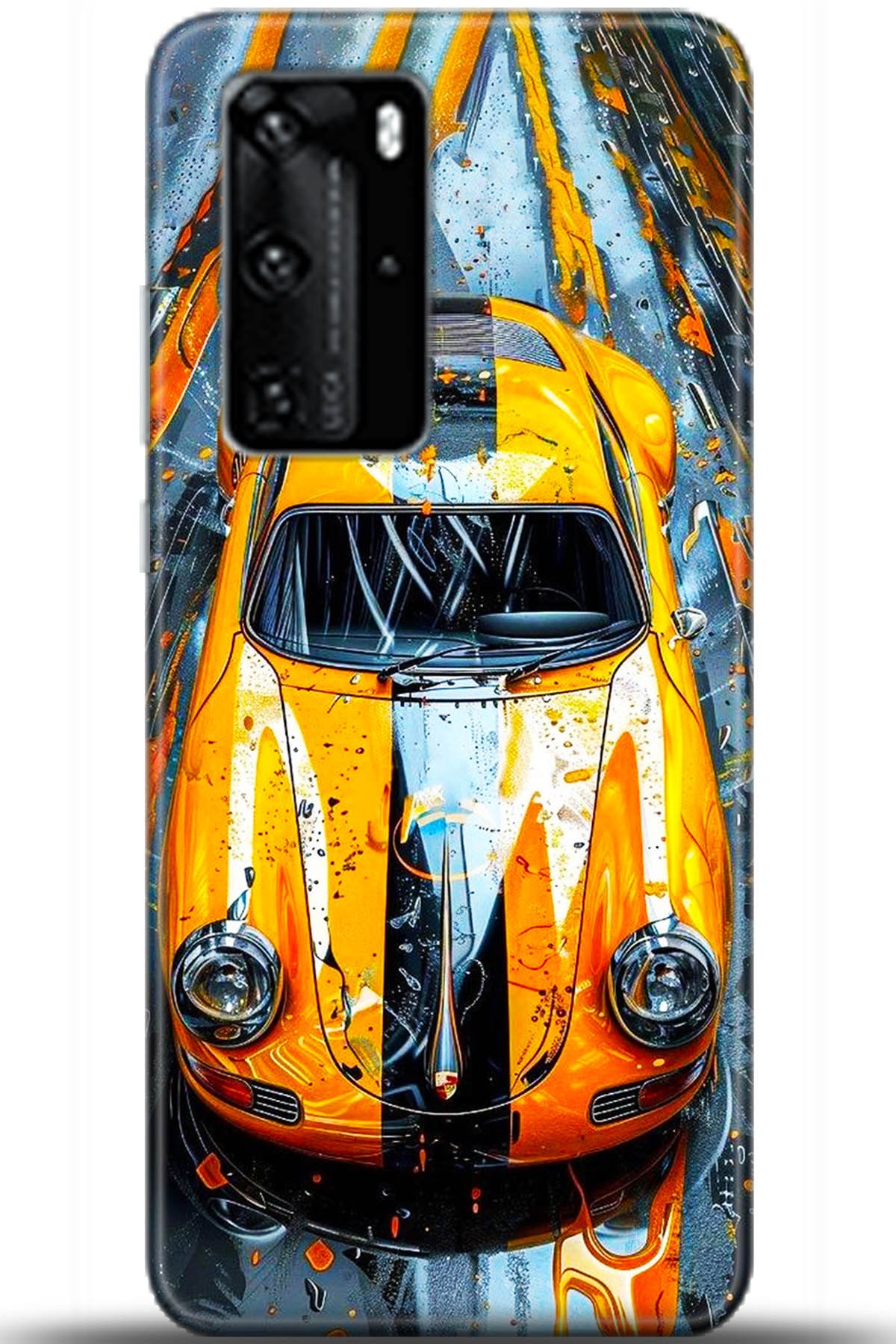 Huawei P40 Pro Uyumlu Kılıf HD Baskılı Kılıf - Followed Institution 5405