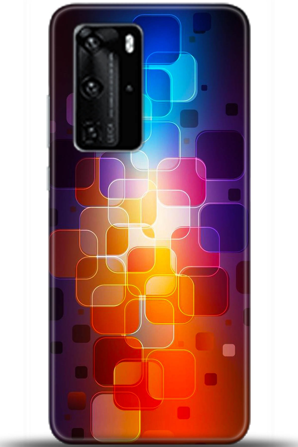 Huawei P40 Pro Uyumlu Kılıf HD Baskılı Kılıf - Followed Institution 5431