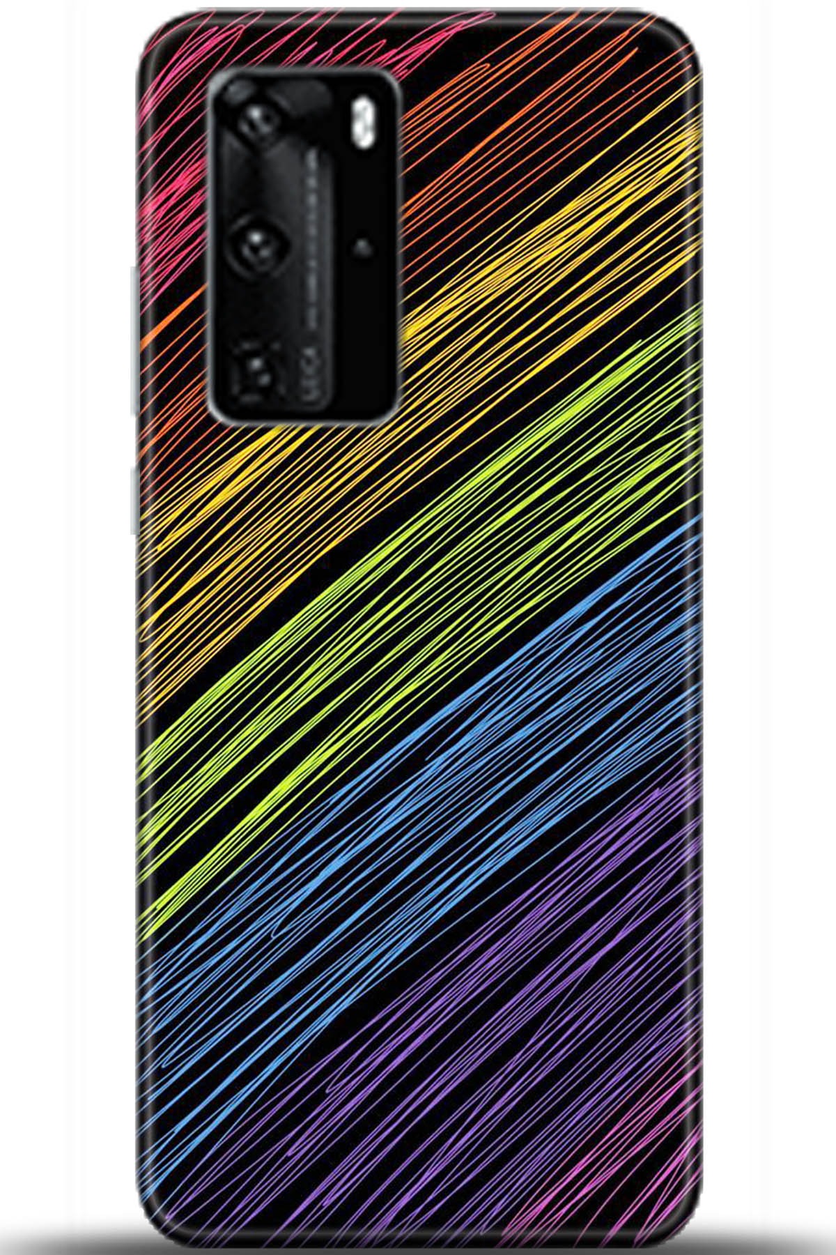 Huawei P40 Pro Uyumlu Kılıf HD Baskılı Kılıf - Followed Institution 5525