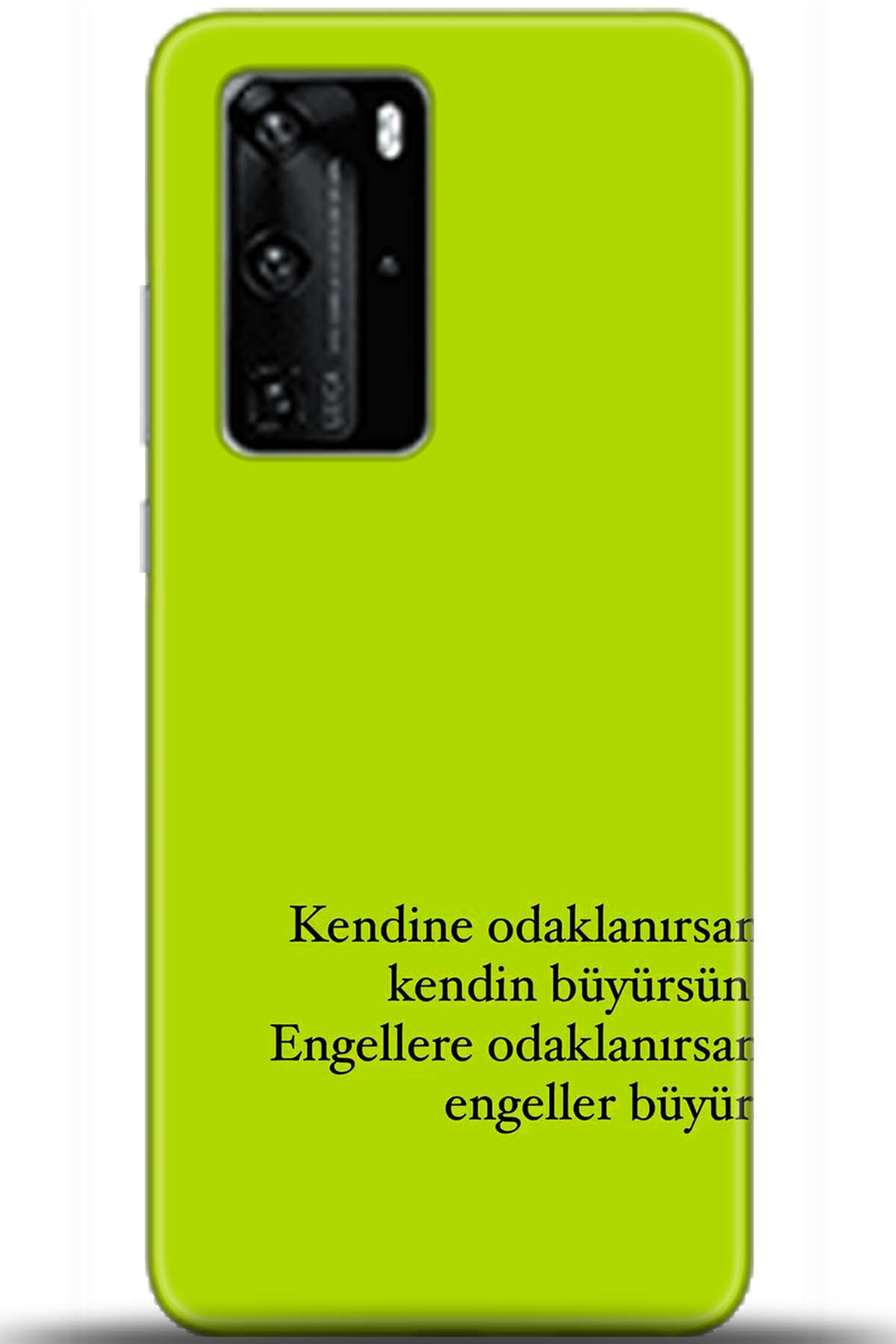Huawei P40 Pro Uyumlu Kılıf HD Baskılı Kılıf - Followed Institution 5593