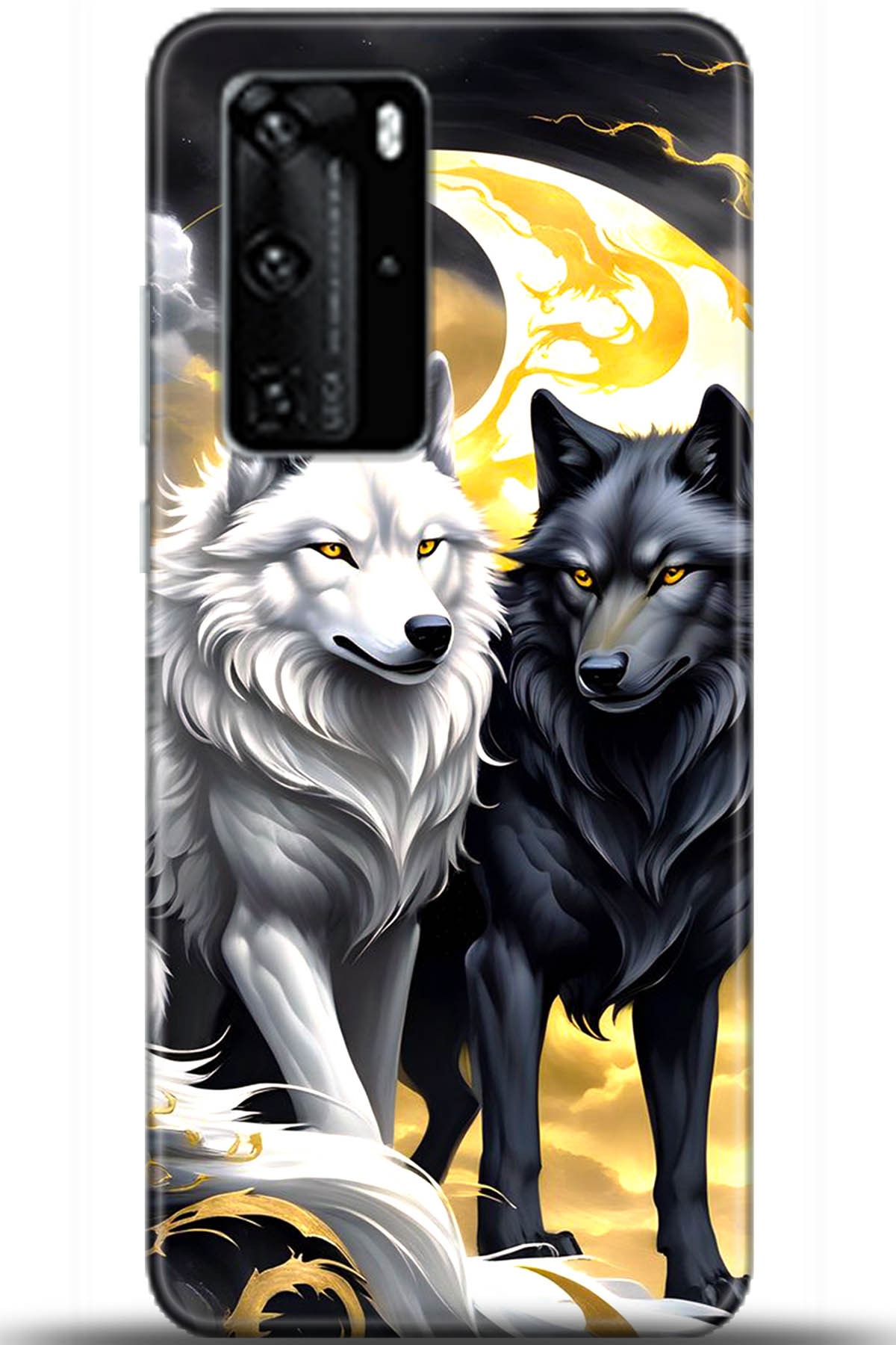 Huawei P40 Pro Uyumlu Kılıf HD Baskılı Kılıf - Followed Institution 5633