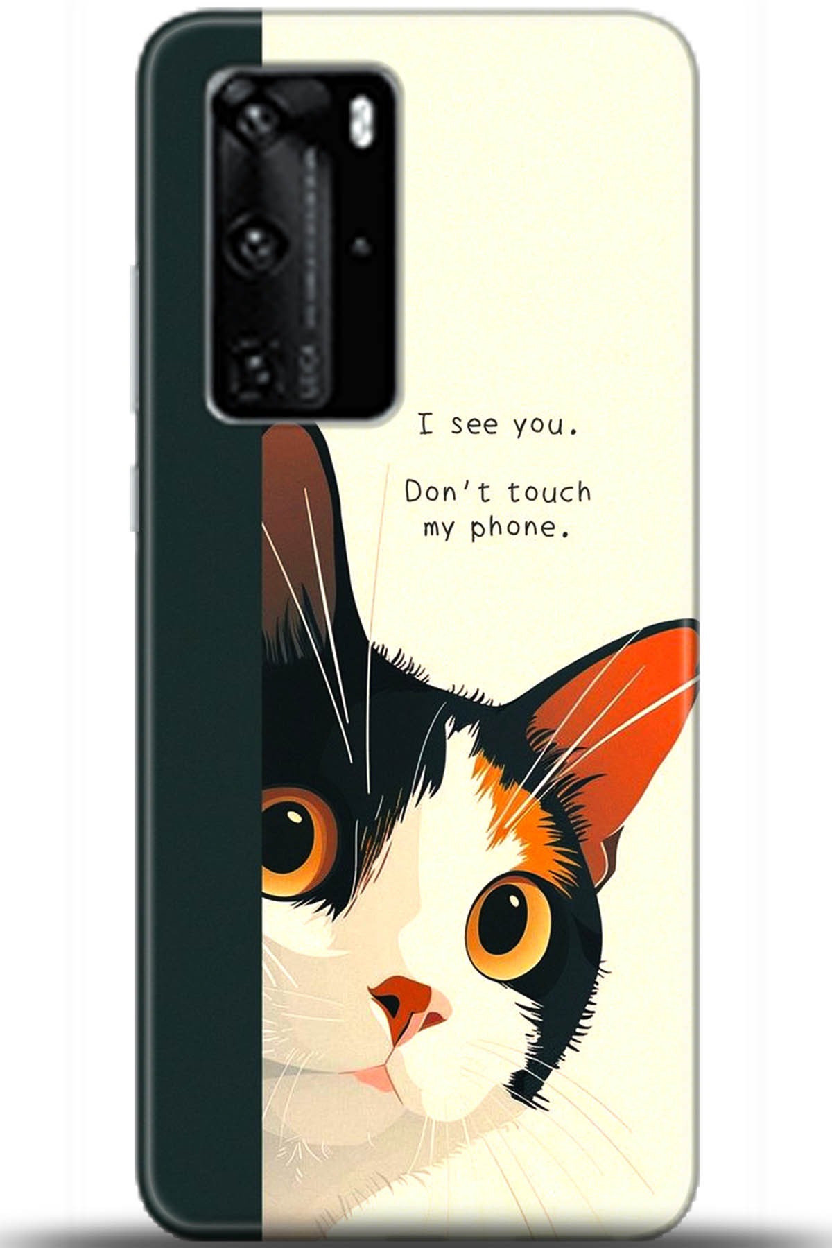 Huawei P40 Pro Uyumlu Kılıf HD Baskılı Kılıf - Followed Institution 5649