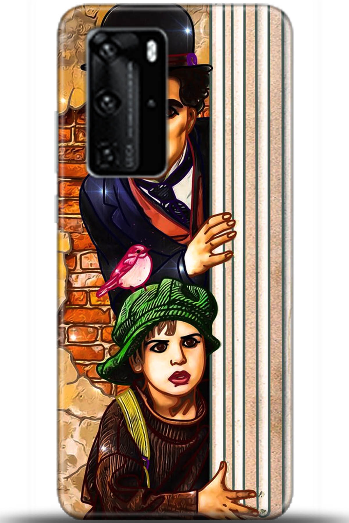 Huawei P40 Pro Uyumlu Kılıf HD Baskılı Kılıf - Followed Institution 5694