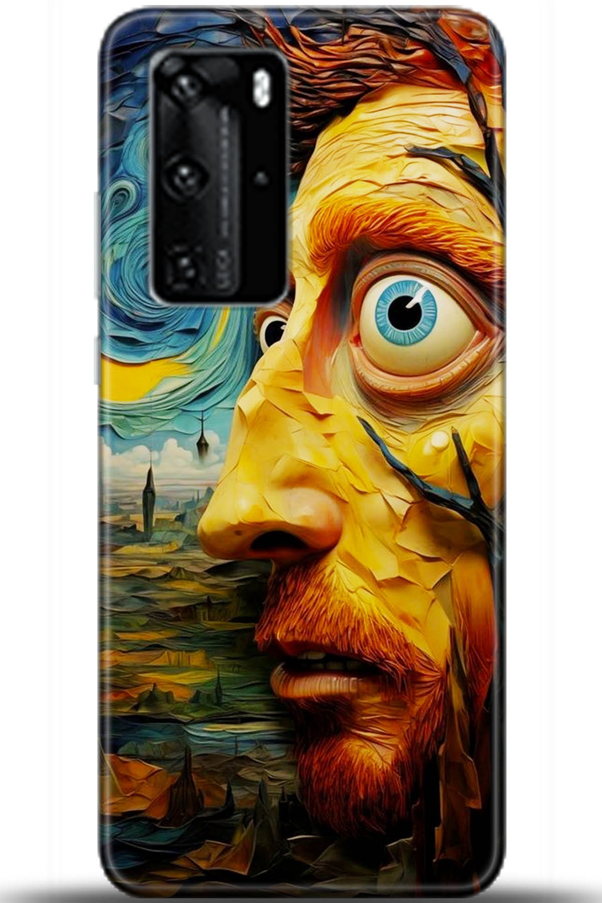 Huawei P40 Pro Uyumlu Kılıf HD Baskılı Kılıf - Followed Institution 5714