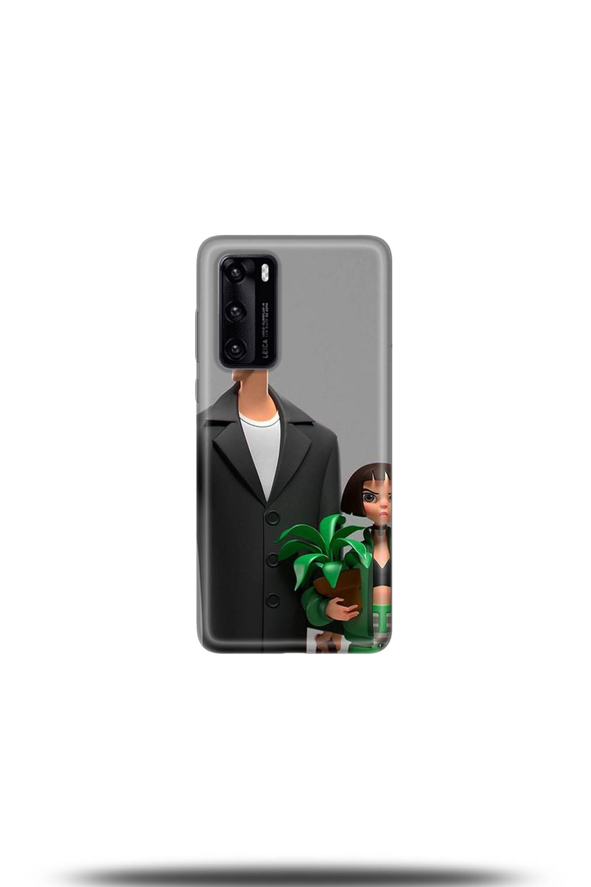 Huawei P40 Uyumlu Kılıf HD Baskılı Kılıf - Followed Institution 5079