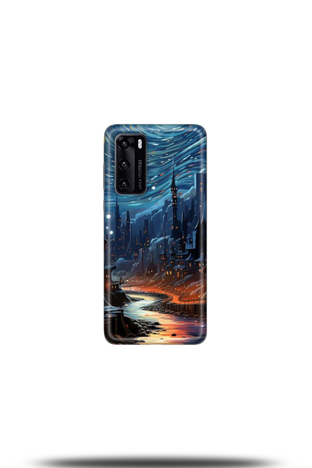 Huawei P40 Uyumlu Kılıf HD Baskılı Kılıf - Followed Institution 5126