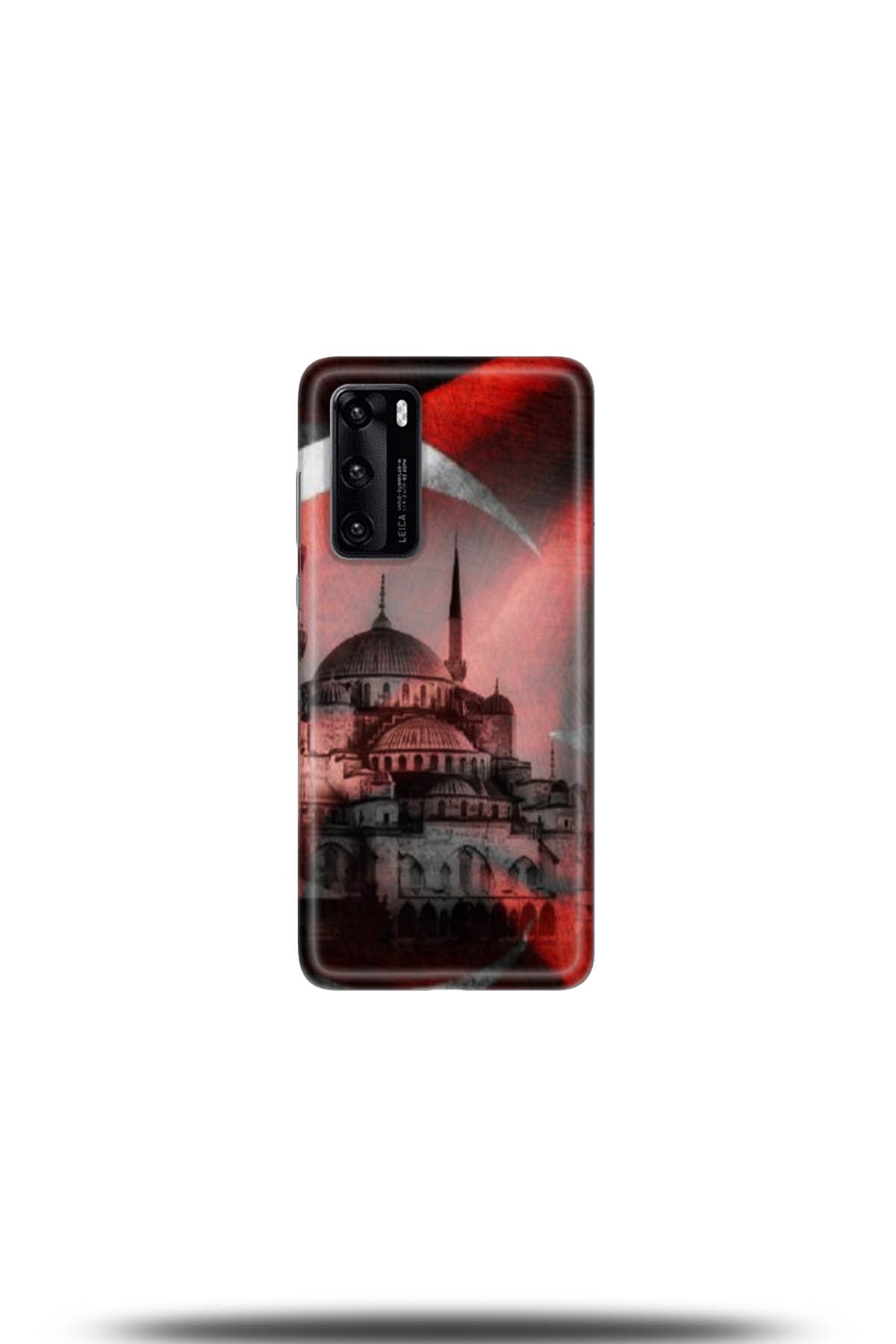 Huawei P40 Uyumlu Kılıf HD Baskılı Kılıf - Followed Institution 5178