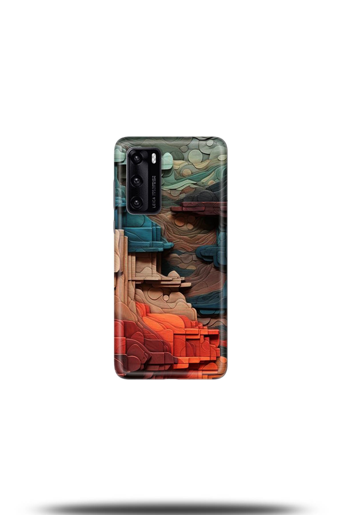 Huawei P40 Uyumlu Kılıf HD Baskılı Kılıf - Followed Institution 5218