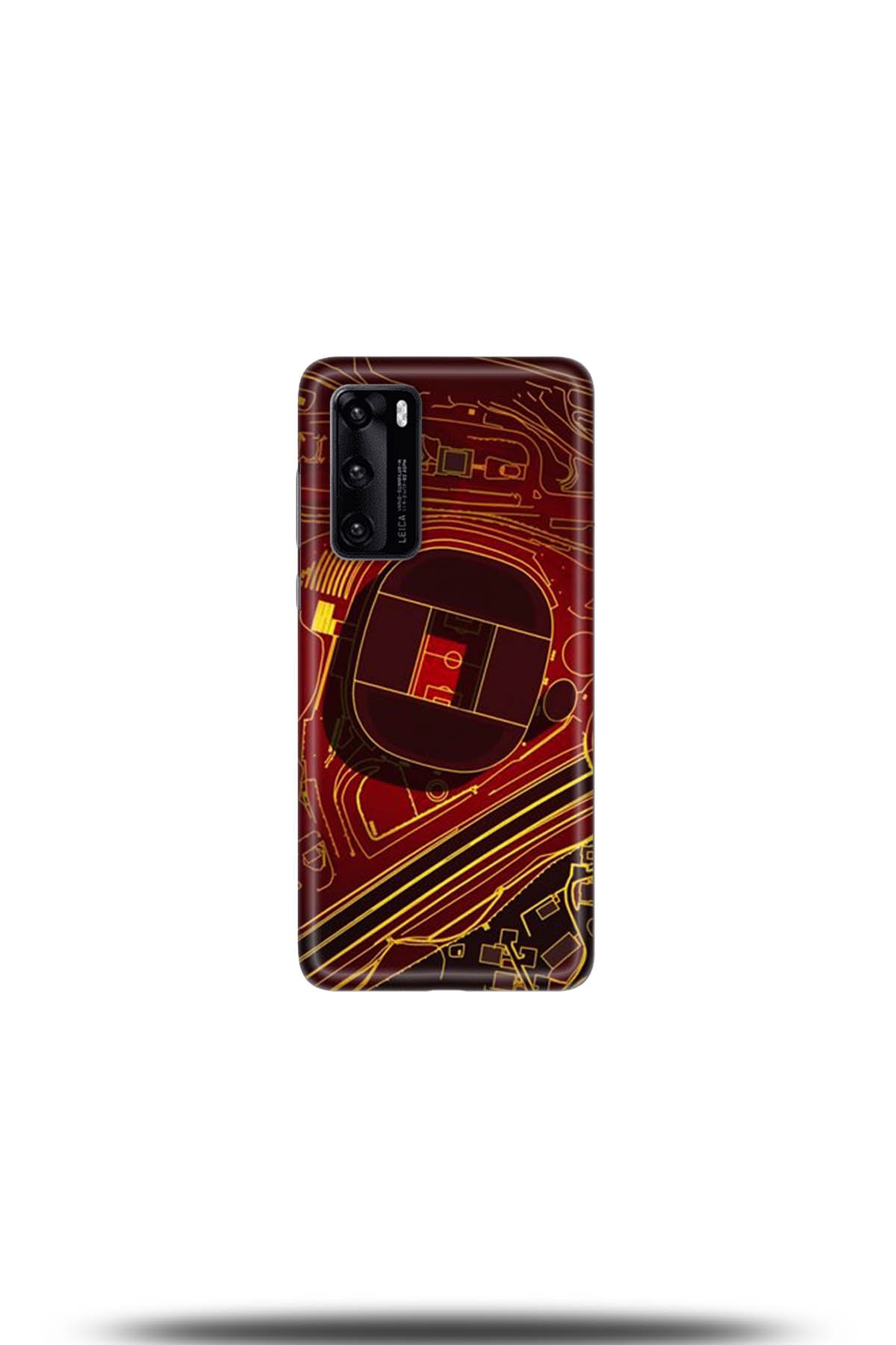 Huawei P40 Uyumlu Kılıf HD Baskılı Kılıf - Followed Institution 5297