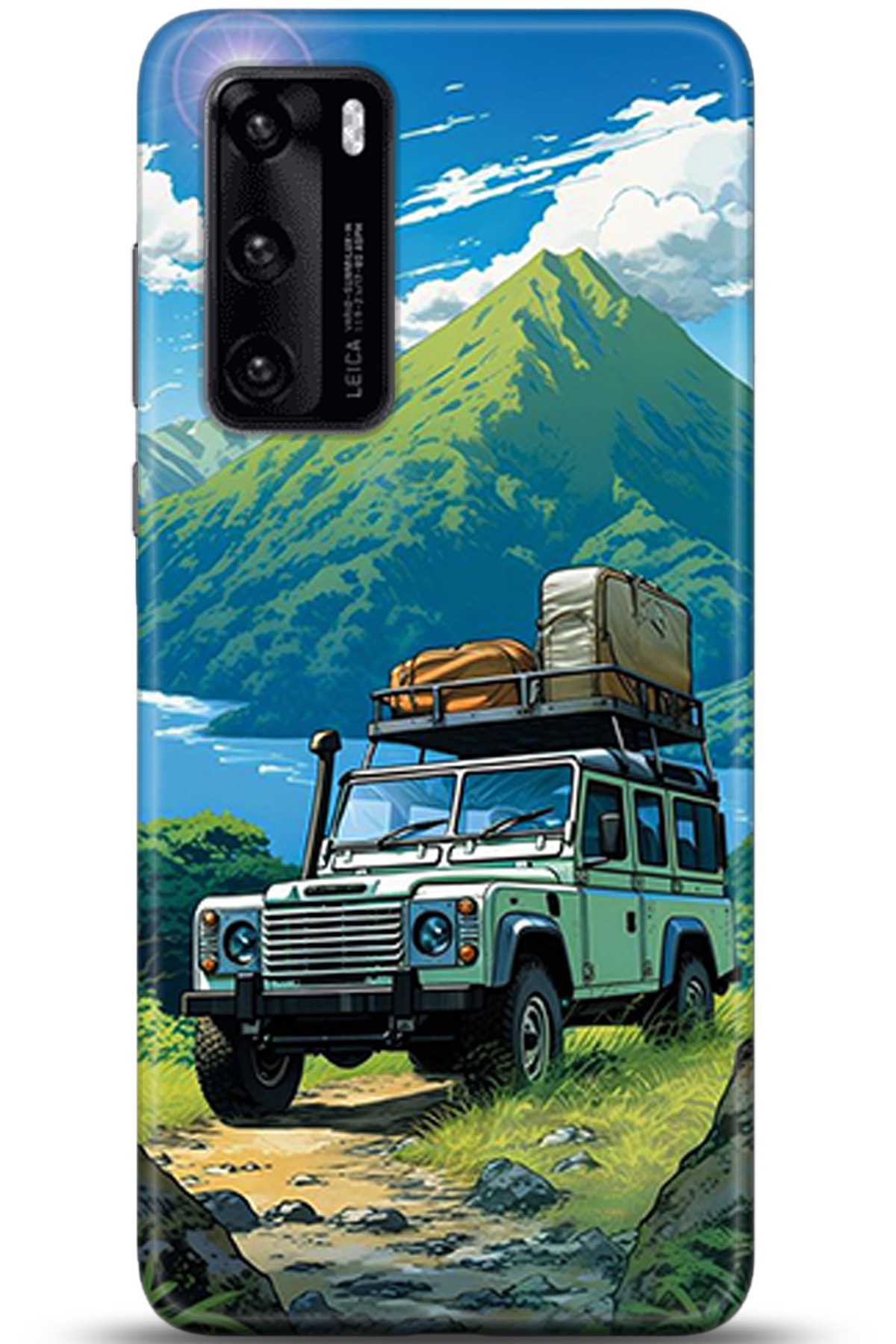 Huawei P40 Uyumlu Kılıf HD Baskılı Kılıf - Followed Institution 5362