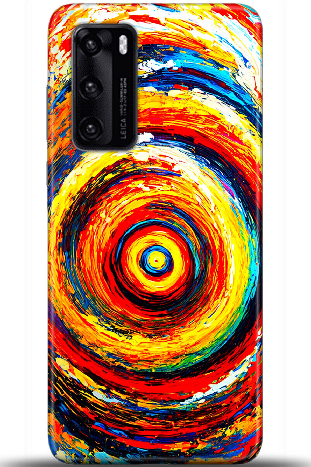 Huawei P40 Uyumlu Kılıf HD Baskılı Kılıf - Followed Institution 5391