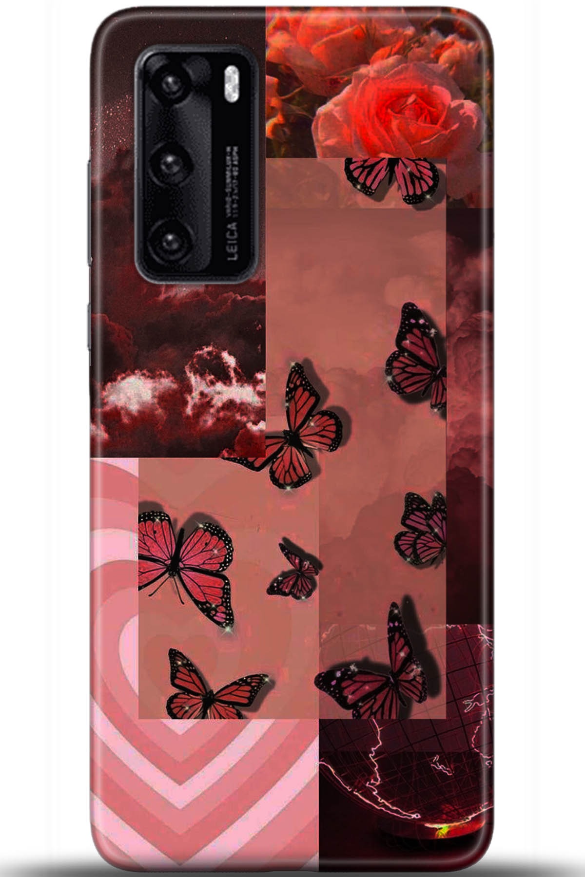 Huawei P40 Uyumlu Kılıf HD Baskılı Kılıf - Followed Institution 5408