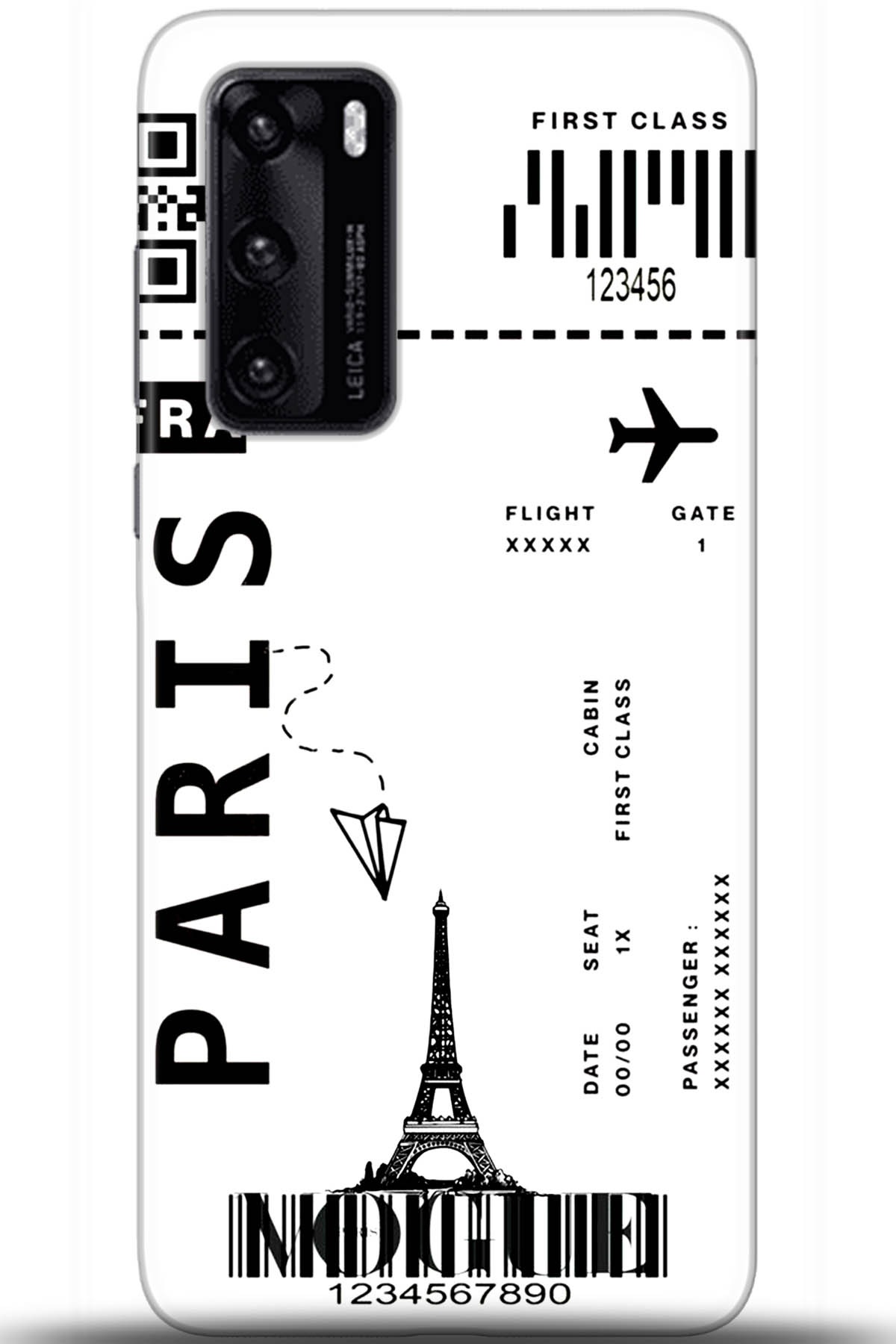 Huawei P40 Uyumlu Kılıf HD Baskılı Kılıf - Followed Institution 5414