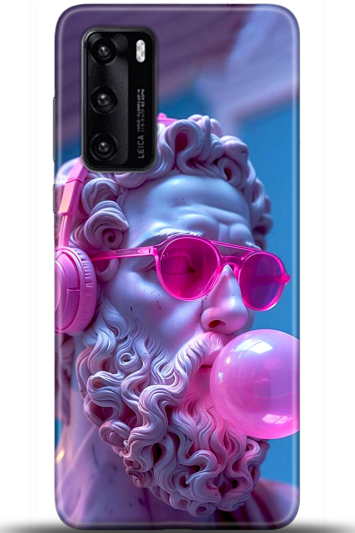 Huawei P40 Uyumlu Kılıf HD Baskılı Kılıf - Followed Institution 5435