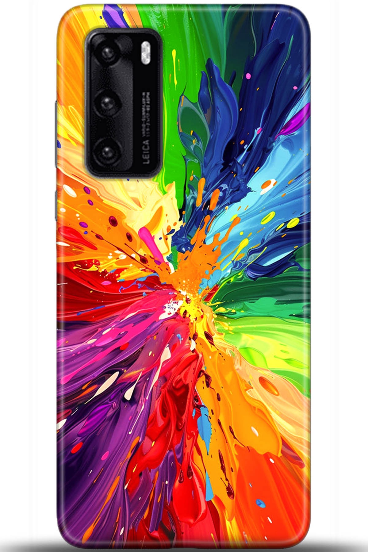 Huawei P40 Uyumlu Kılıf HD Baskılı Kılıf - Followed Institution 5513