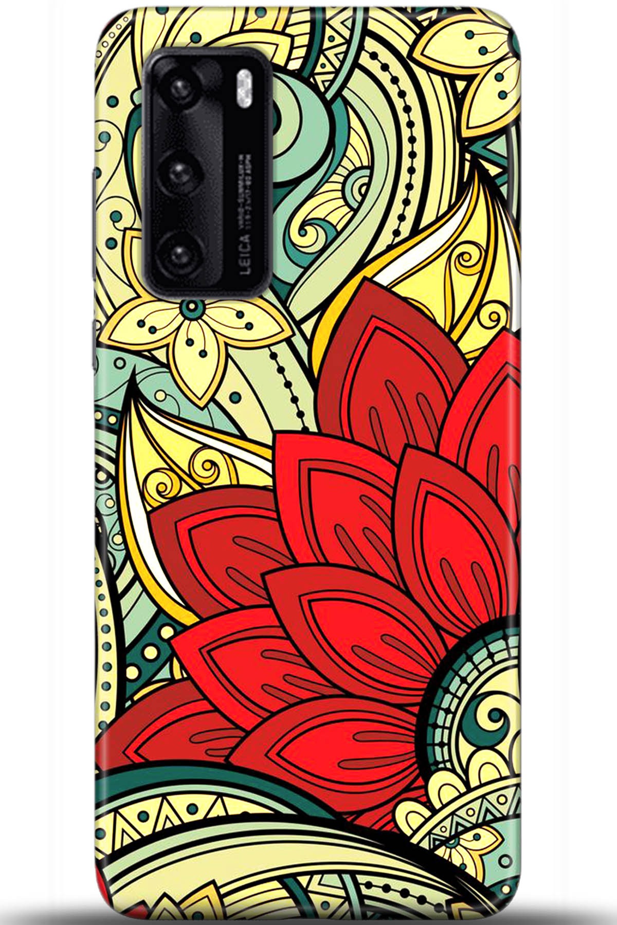 Huawei P40 Uyumlu Kılıf HD Baskılı Kılıf - Followed Institution 5534