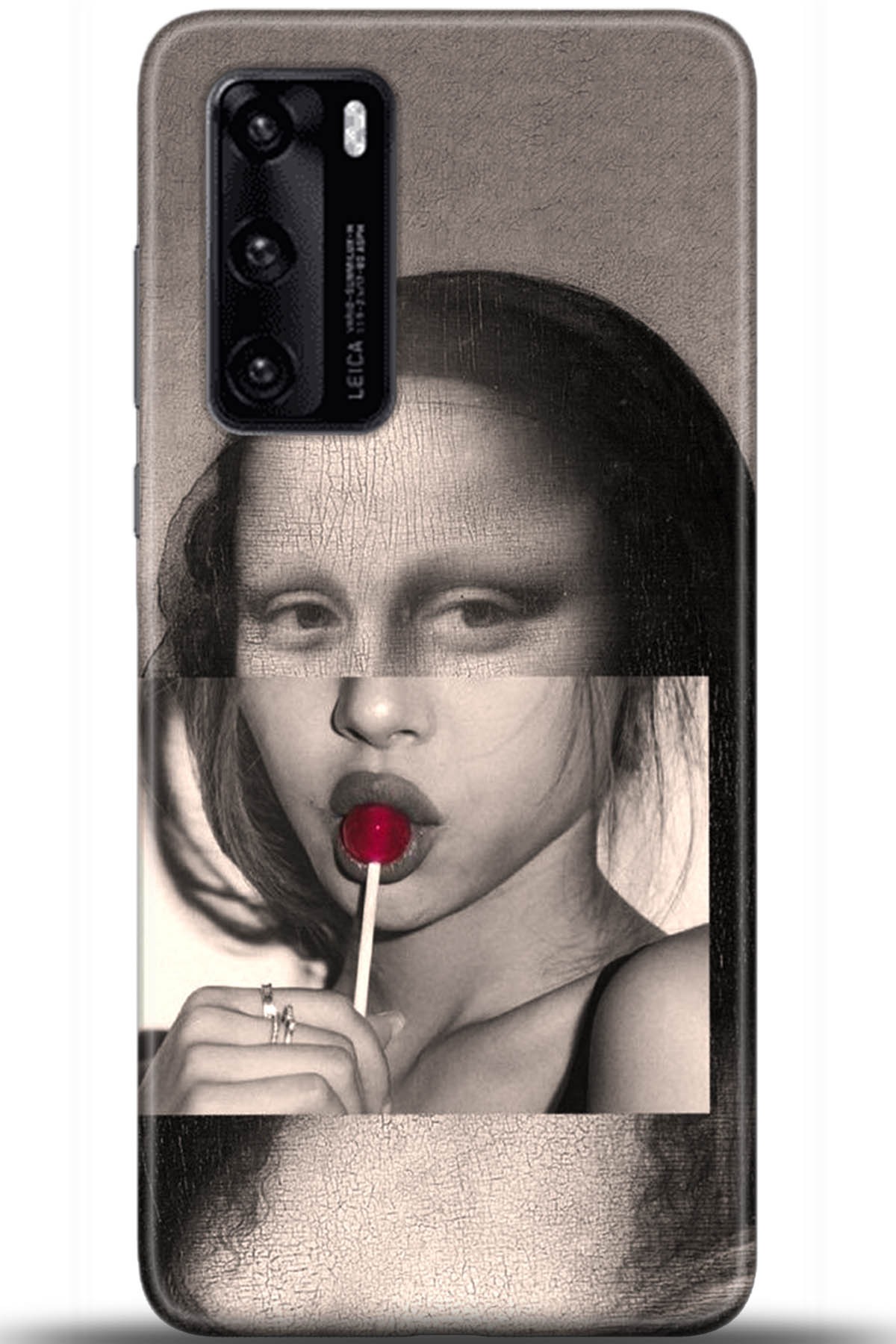 Huawei P40 Uyumlu Kılıf HD Baskılı Kılıf - Followed Institution 5548