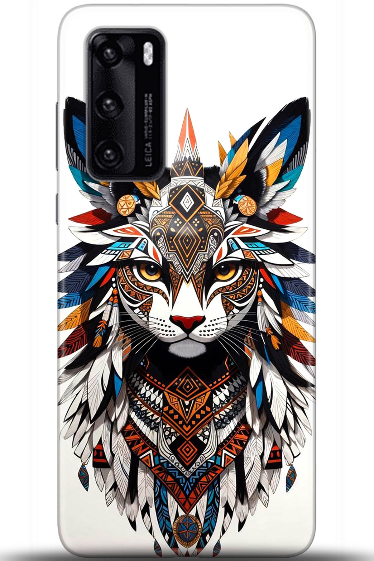 Huawei P40 Uyumlu Kılıf HD Baskılı Kılıf - Followed Institution 5570