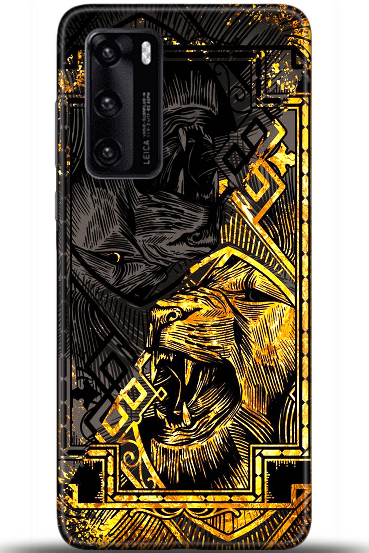 Huawei P40 Uyumlu Kılıf HD Baskılı Kılıf - Followed Institution 5629