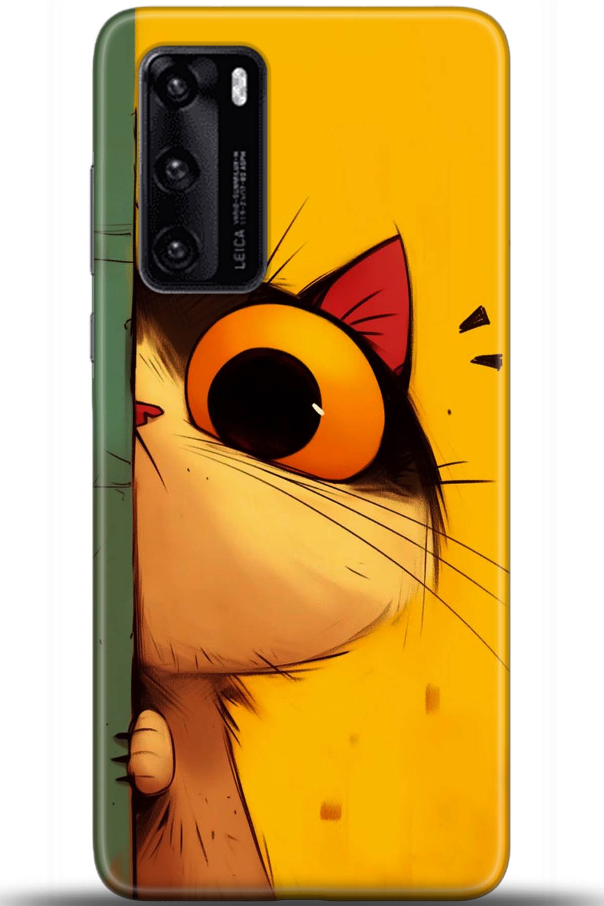 Huawei P40 Uyumlu Kılıf HD Baskılı Kılıf - Followed Institution 5655