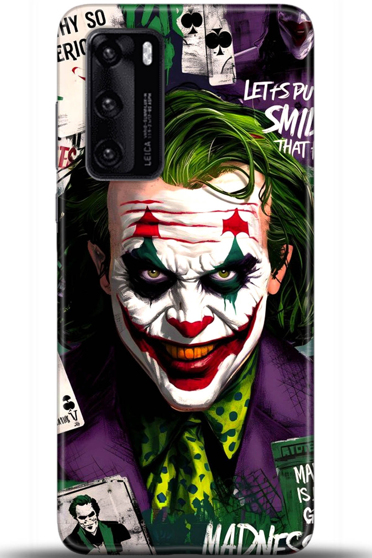 Huawei P40 Uyumlu Kılıf HD Baskılı Kılıf - Followed Institution 5673