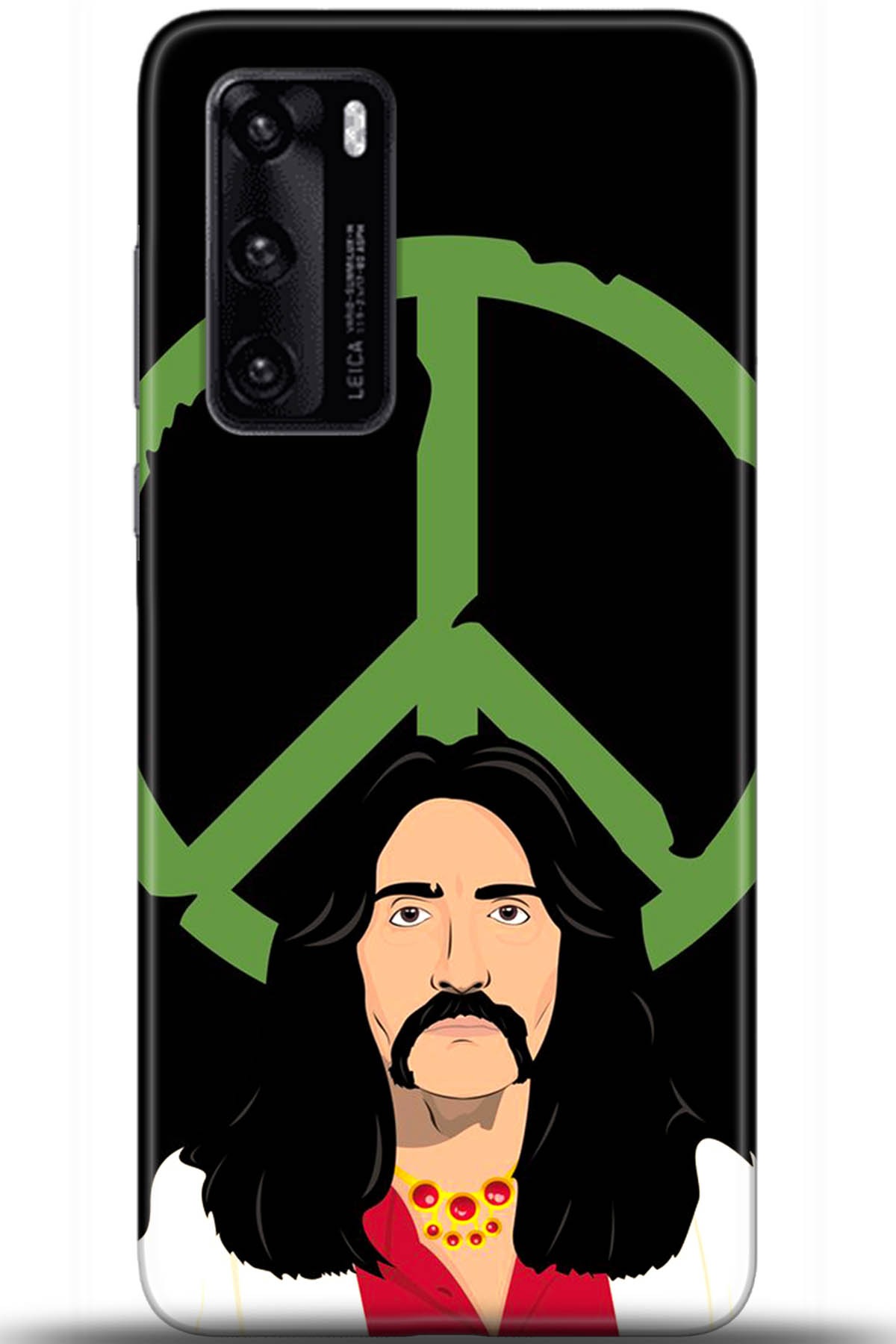 Huawei P40 Uyumlu Kılıf HD Baskılı Kılıf - Followed Institution 5674