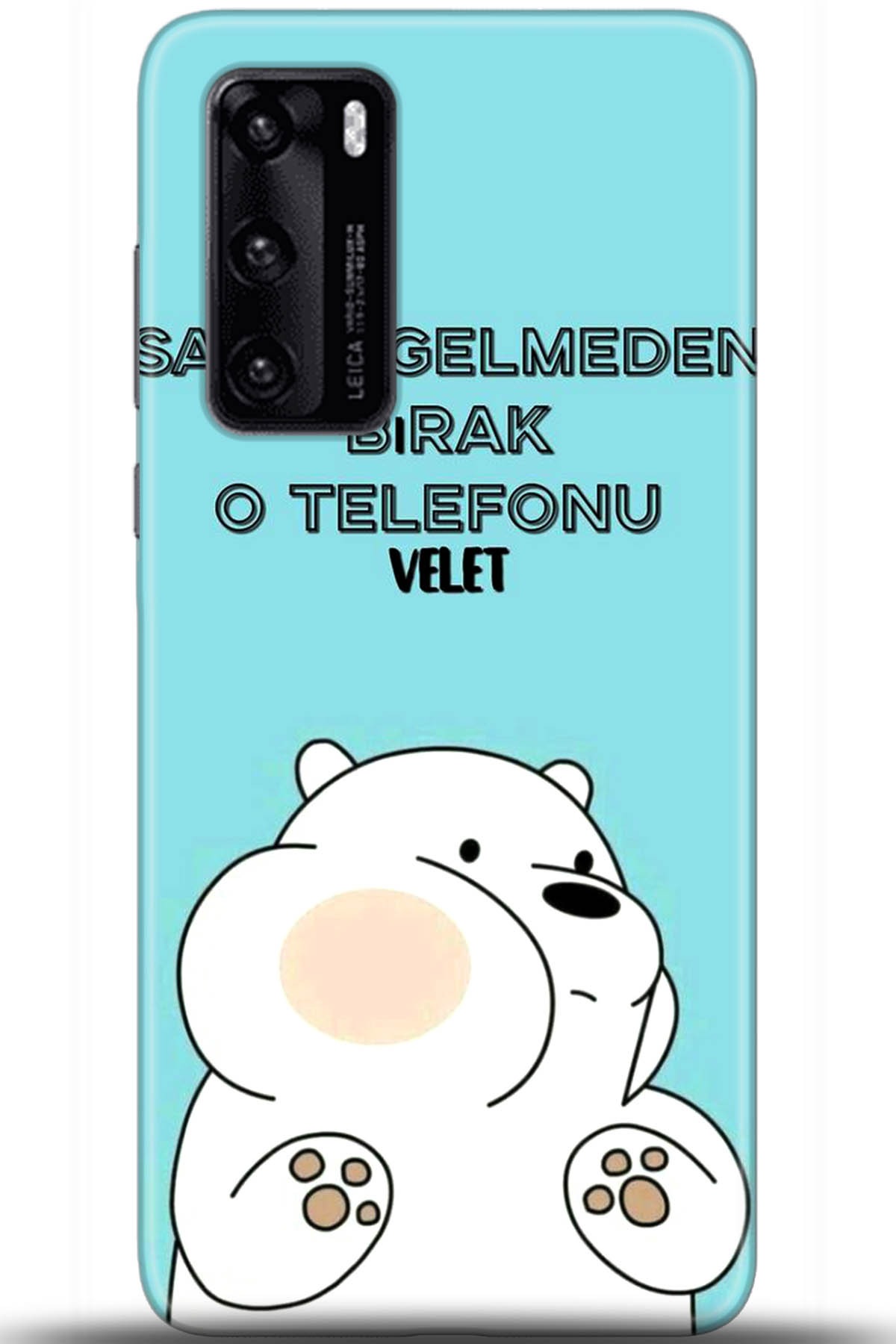 Huawei P40 Uyumlu Kılıf HD Baskılı Kılıf - Followed Institution 5687