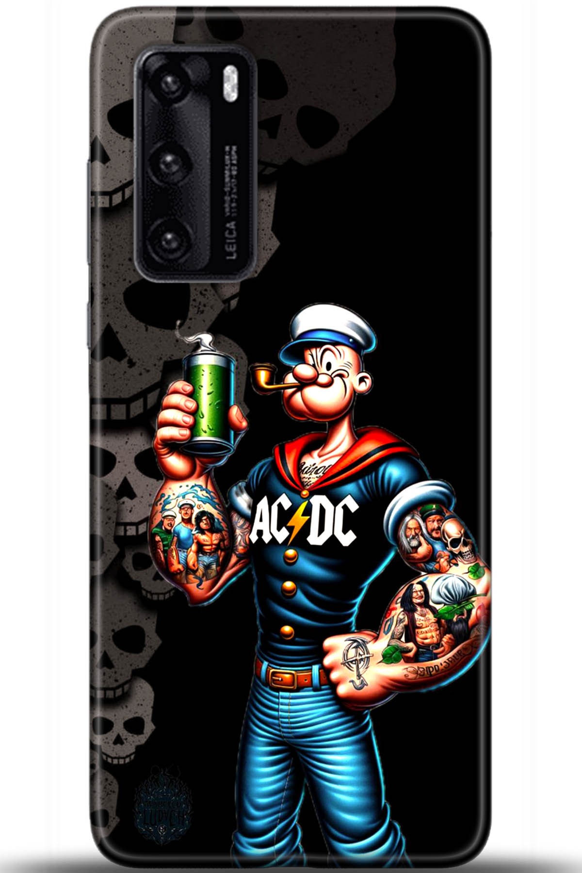 Huawei P40 Uyumlu Kılıf HD Baskılı Kılıf - Followed Institution 5696