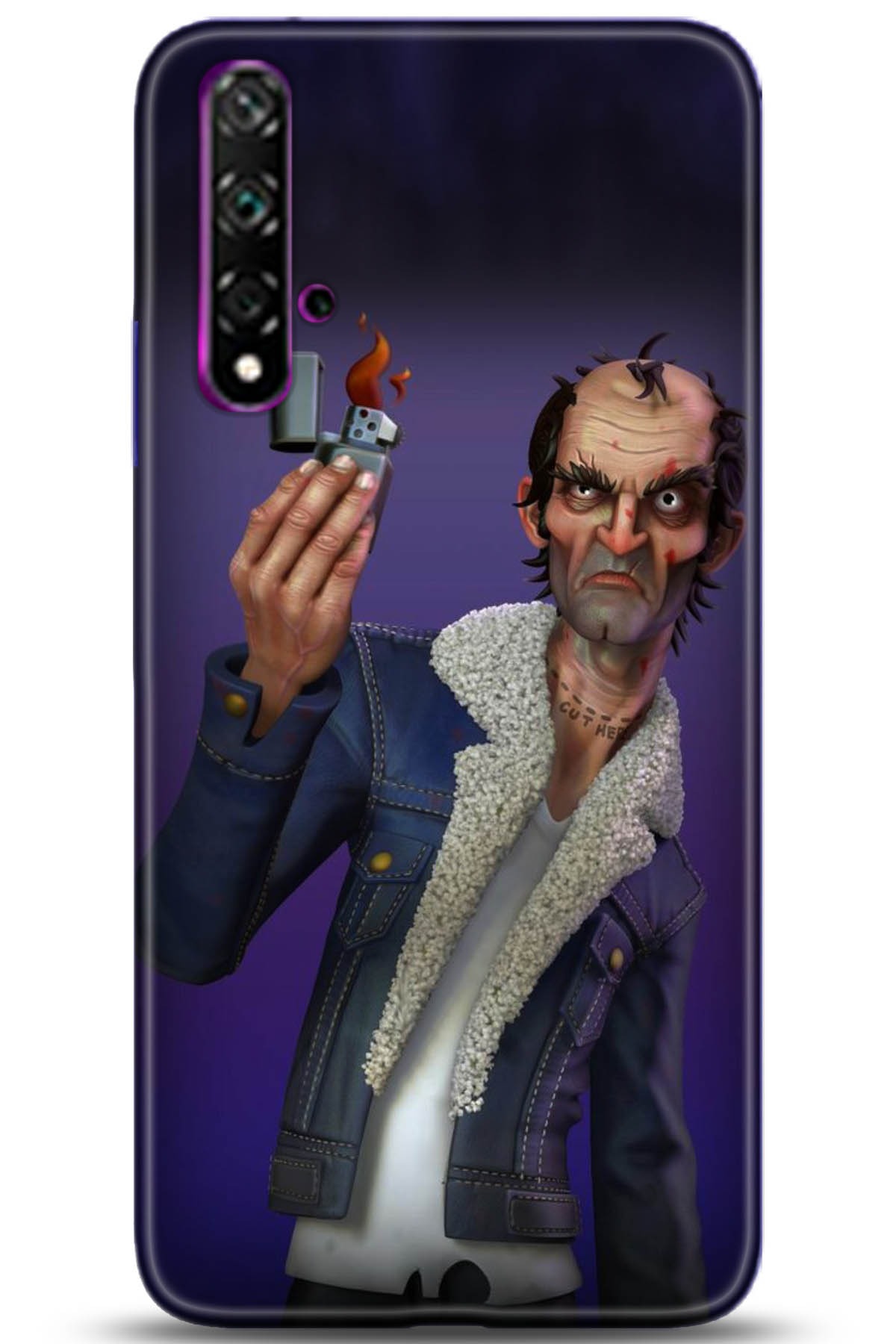 Huawei Nova 5T Uyumlu Kılıf HD Baskılı Kılıf - Followed Institution 5038