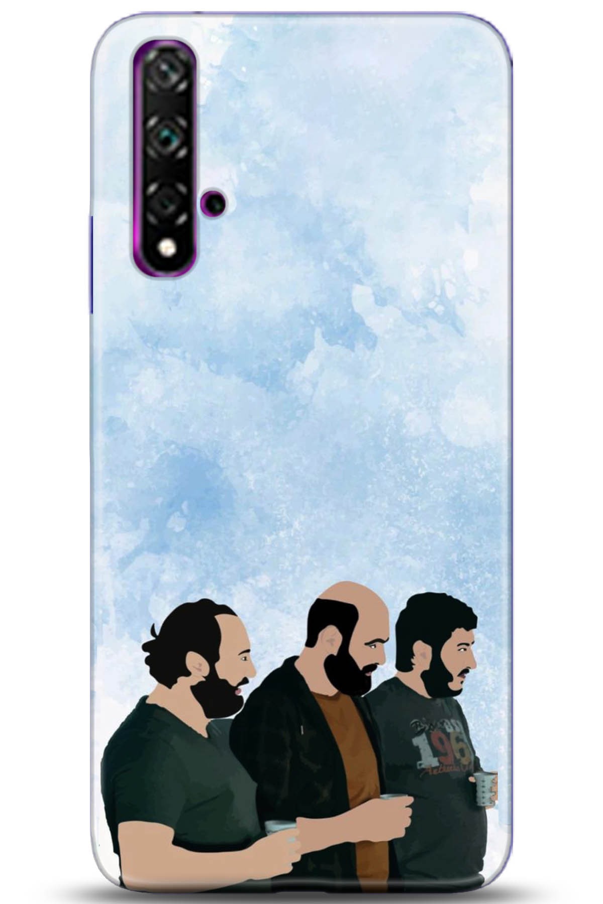 Huawei Nova 5T Uyumlu Kılıf HD Baskılı Kılıf - Followed Institution 5158