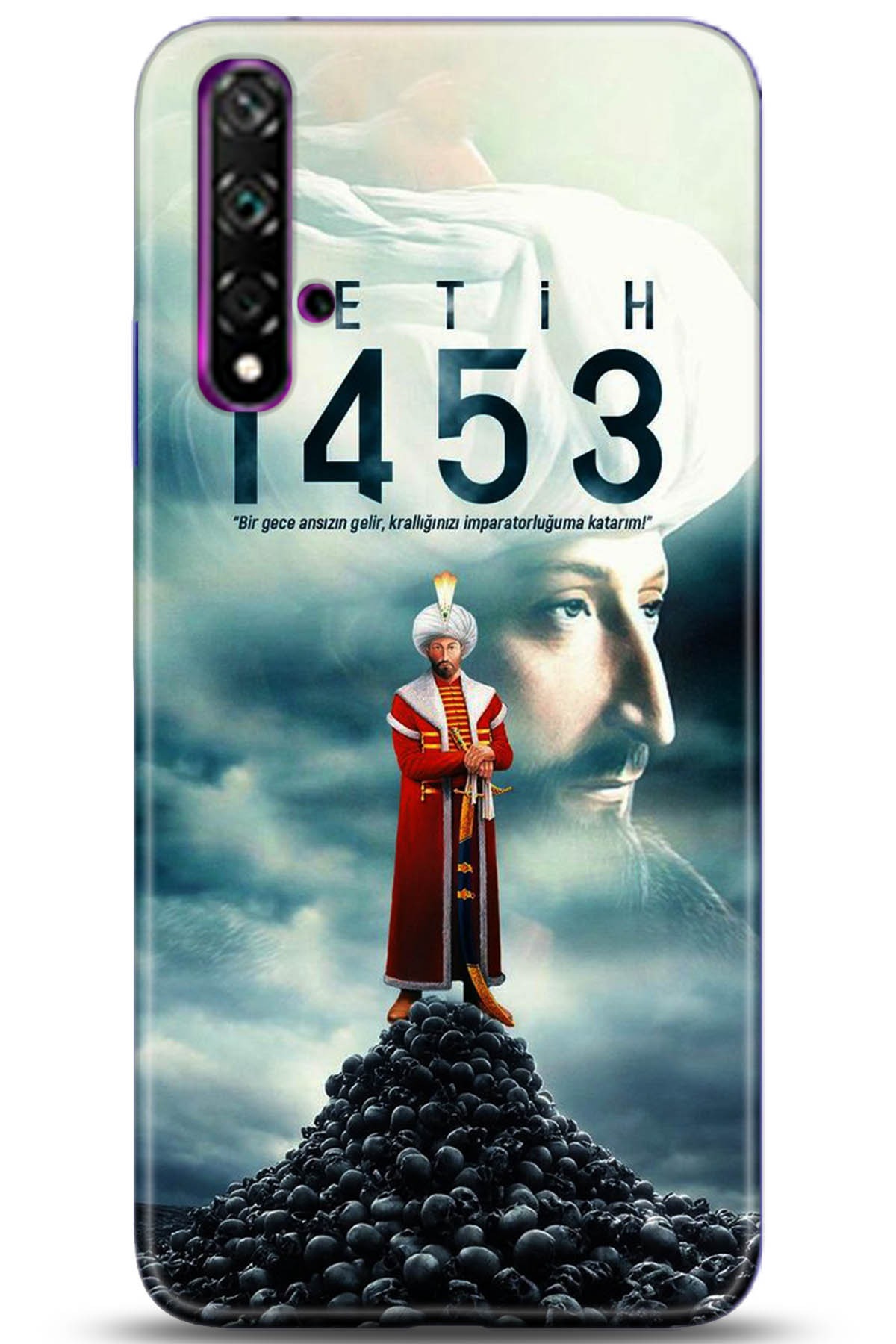 Huawei Nova 5T Uyumlu Kılıf HD Baskılı Kılıf - Followed Institution 5219