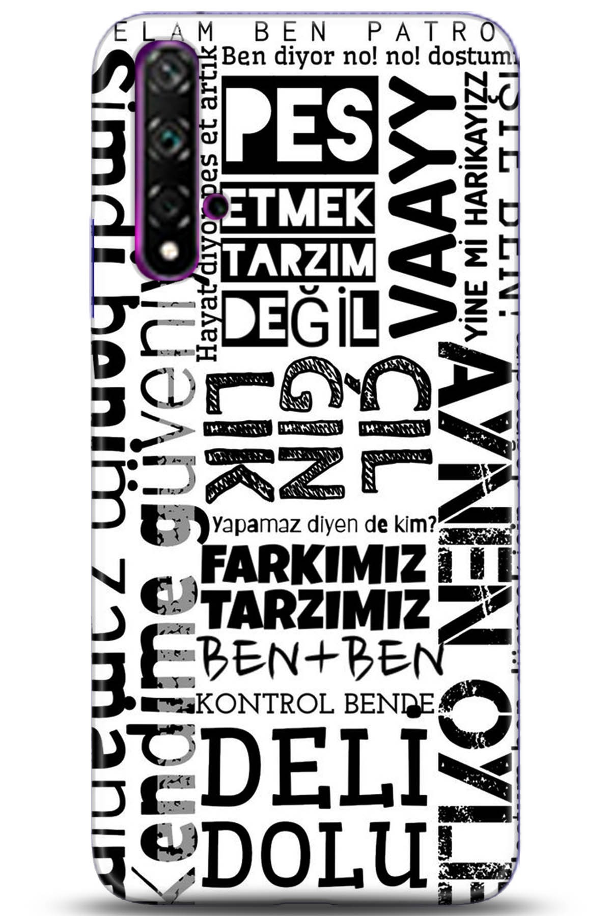 Huawei Nova 5T Uyumlu Kılıf HD Baskılı Kılıf - Followed Institution 5281