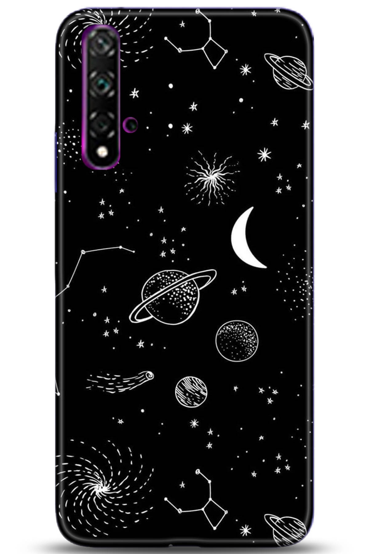 Huawei Nova 5T Uyumlu Kılıf HD Baskılı Kılıf - Followed Institution 5302