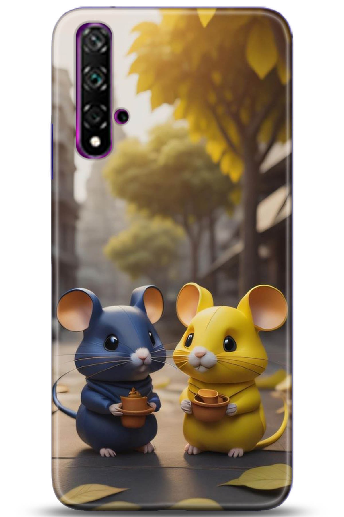 Huawei Nova 5T Uyumlu Kılıf HD Baskılı Kılıf - Followed Institution 5306