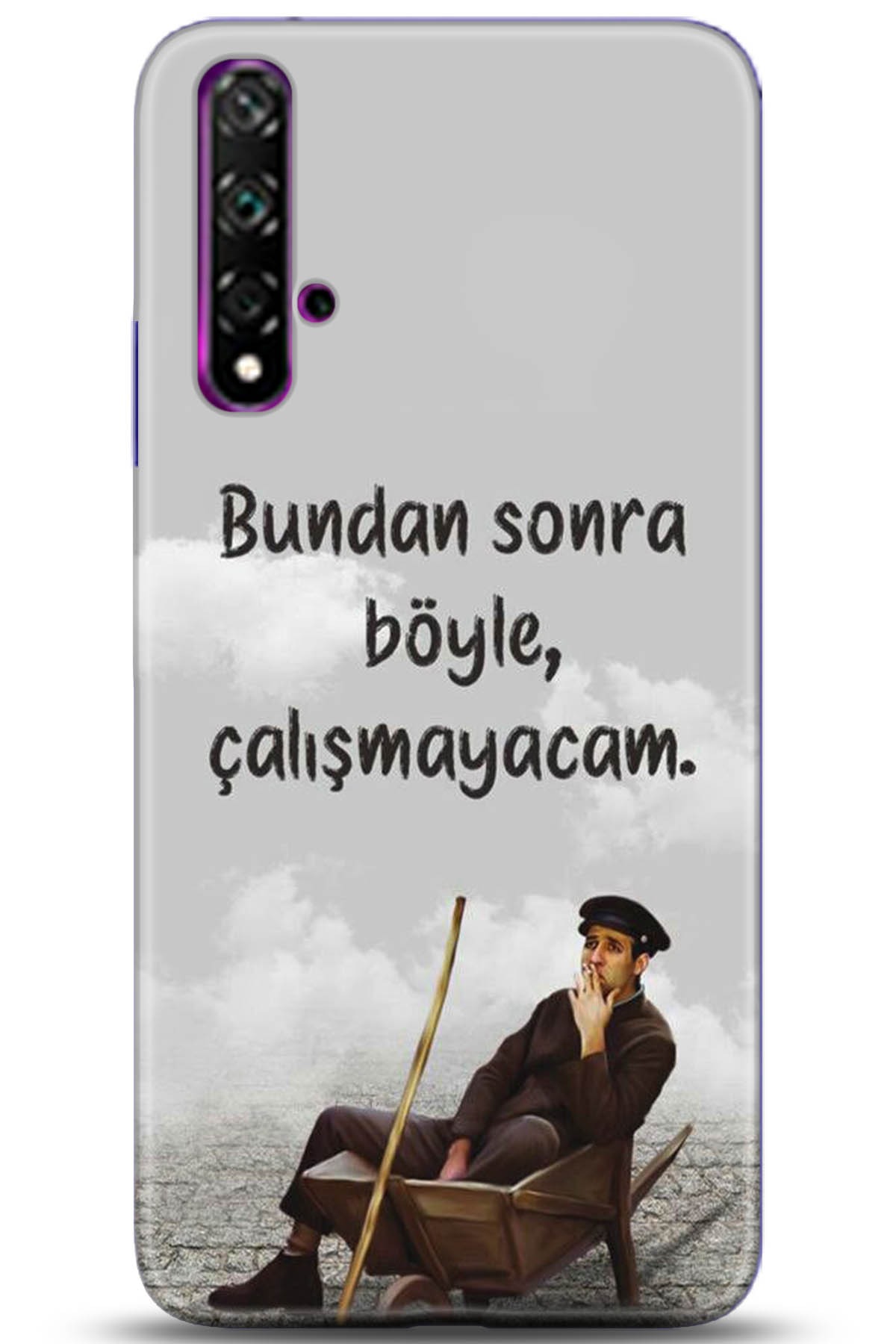 Huawei Nova 5T Uyumlu Kılıf HD Baskılı Kılıf - Followed Institution 5314