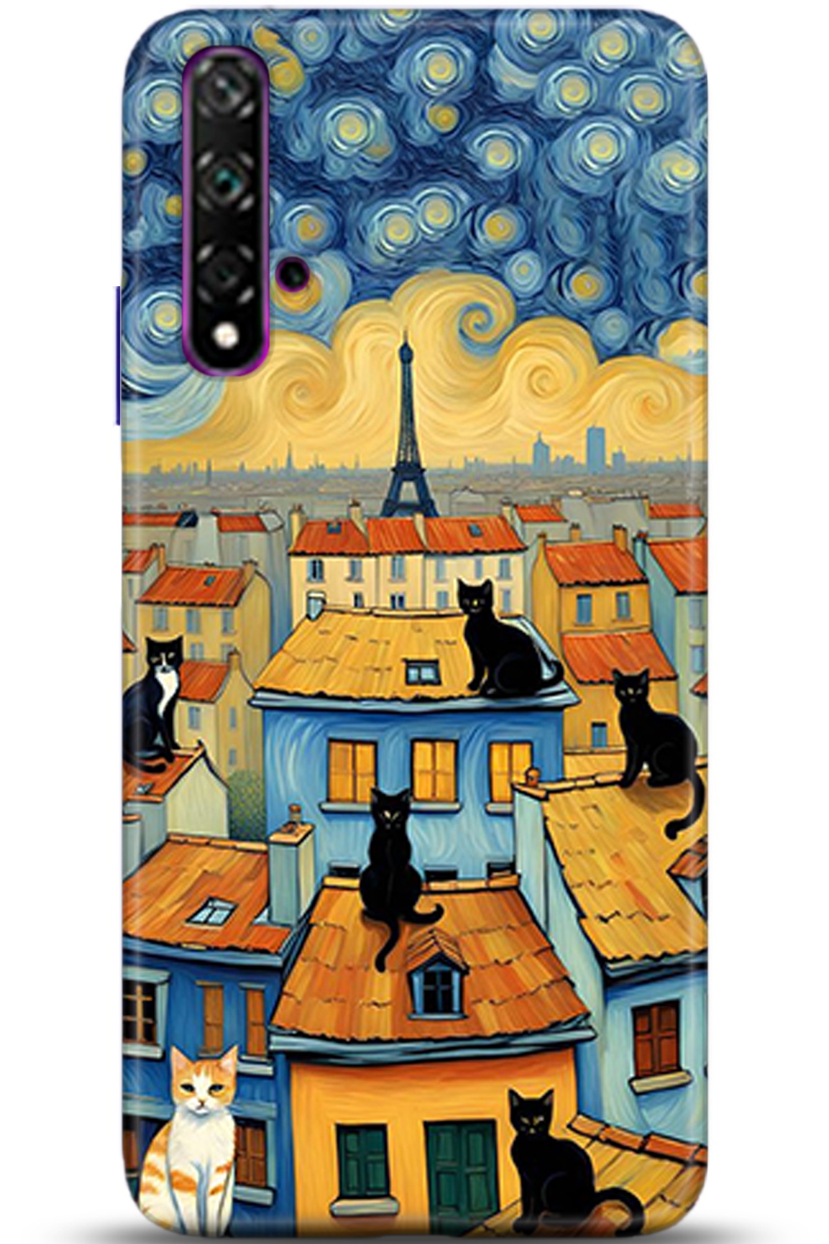 Huawei Nova 5T Uyumlu Kılıf HD Baskılı Kılıf - Followed Institution 5317