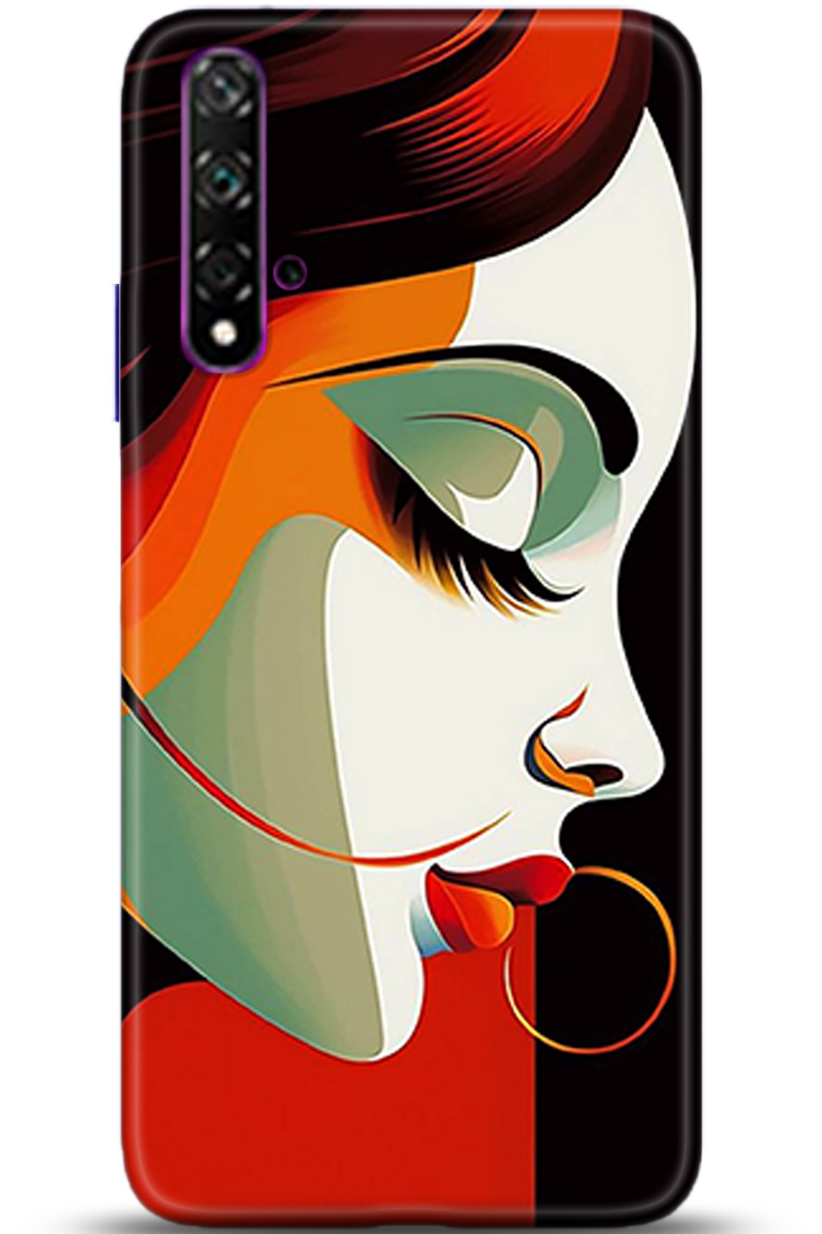 Huawei Nova 5T Uyumlu Kılıf HD Baskılı Kılıf - Followed Institution 5324