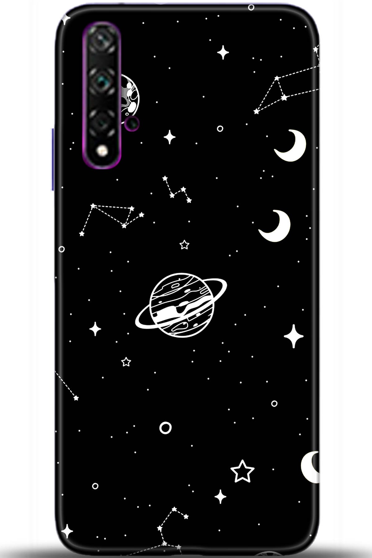 Huawei Nova 5T Uyumlu Kılıf HD Baskılı Kılıf - Followed Institution 5419