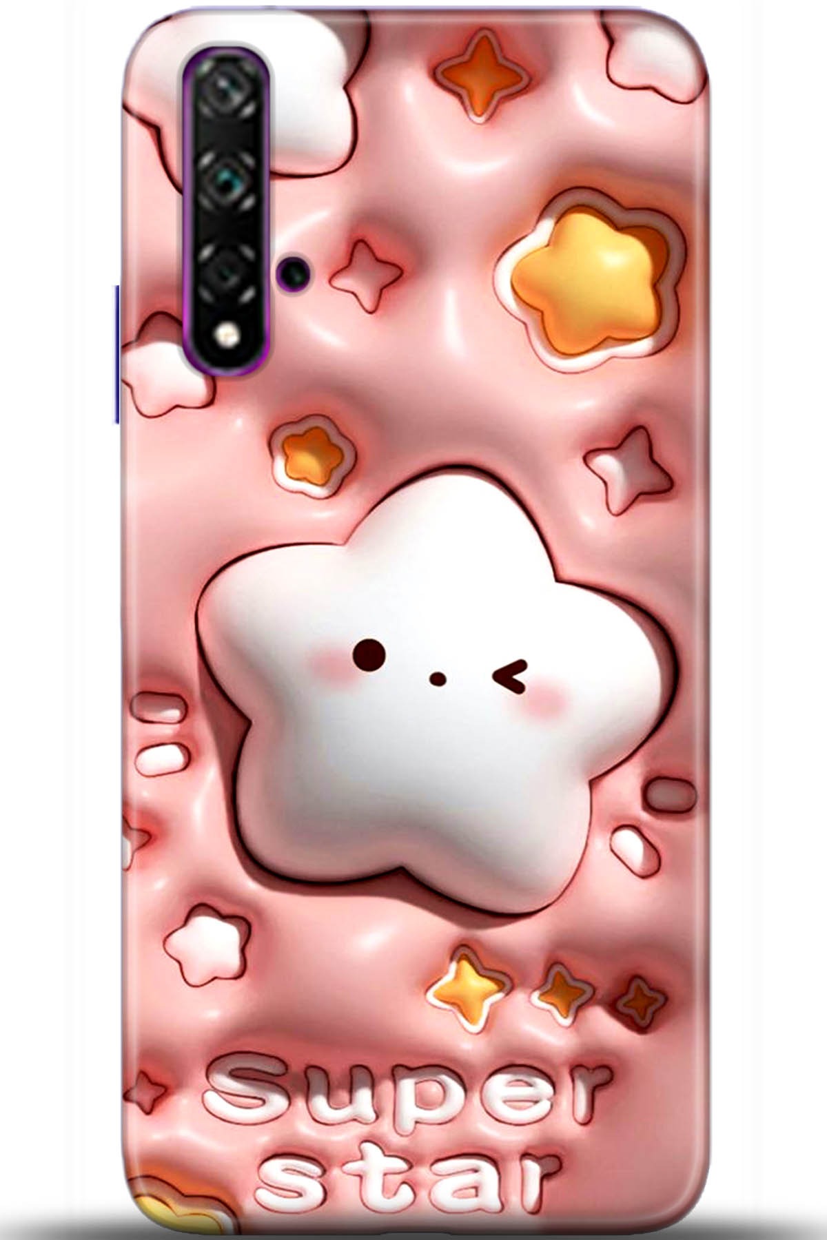 Huawei Nova 5T Uyumlu Kılıf HD Baskılı Kılıf - Followed Institution 5420