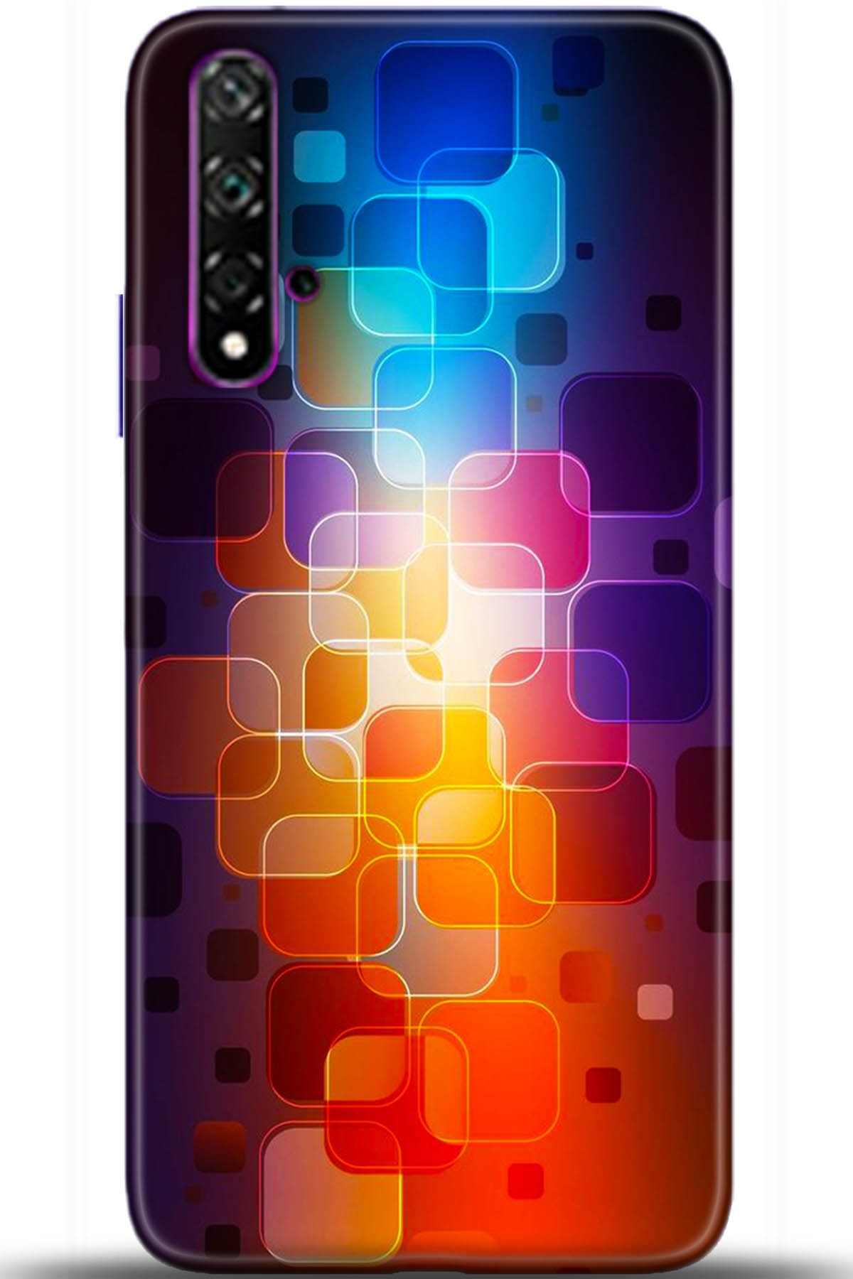 Huawei Nova 5T Uyumlu Kılıf HD Baskılı Kılıf - Followed Institution 5431