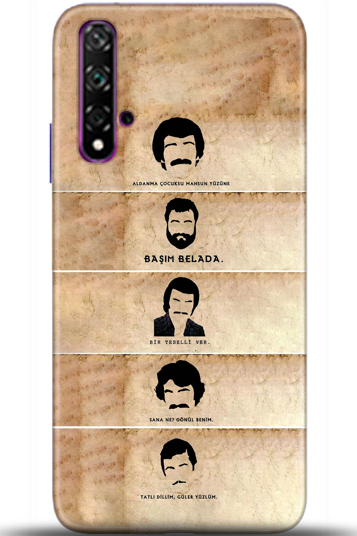 Huawei Nova 5T Uyumlu Kılıf HD Baskılı Kılıf - Followed Institution 5440